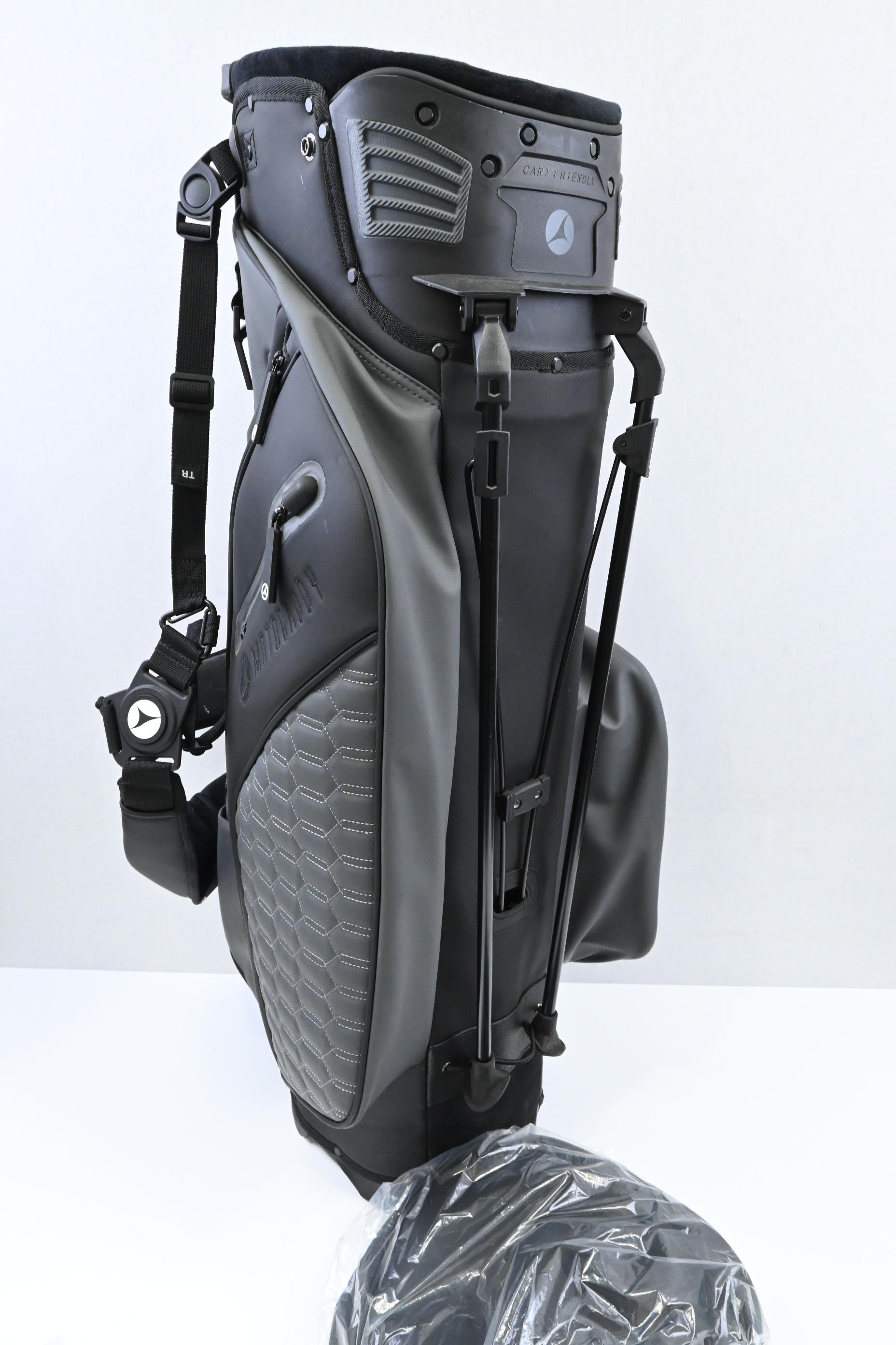 Motocaddy Elite Flex Stand Bag / 14-Way / Black, Grey
