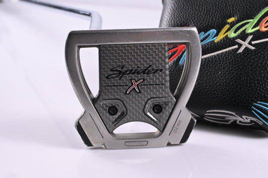 Left Hand Taylormade Spider X Hyrdoblast Single Bend Putter / 35 Inch
