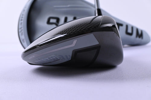Callaway Quantum Max D Driver / 10.5 Degree / Stiff Flex Denali Frost Silver 60