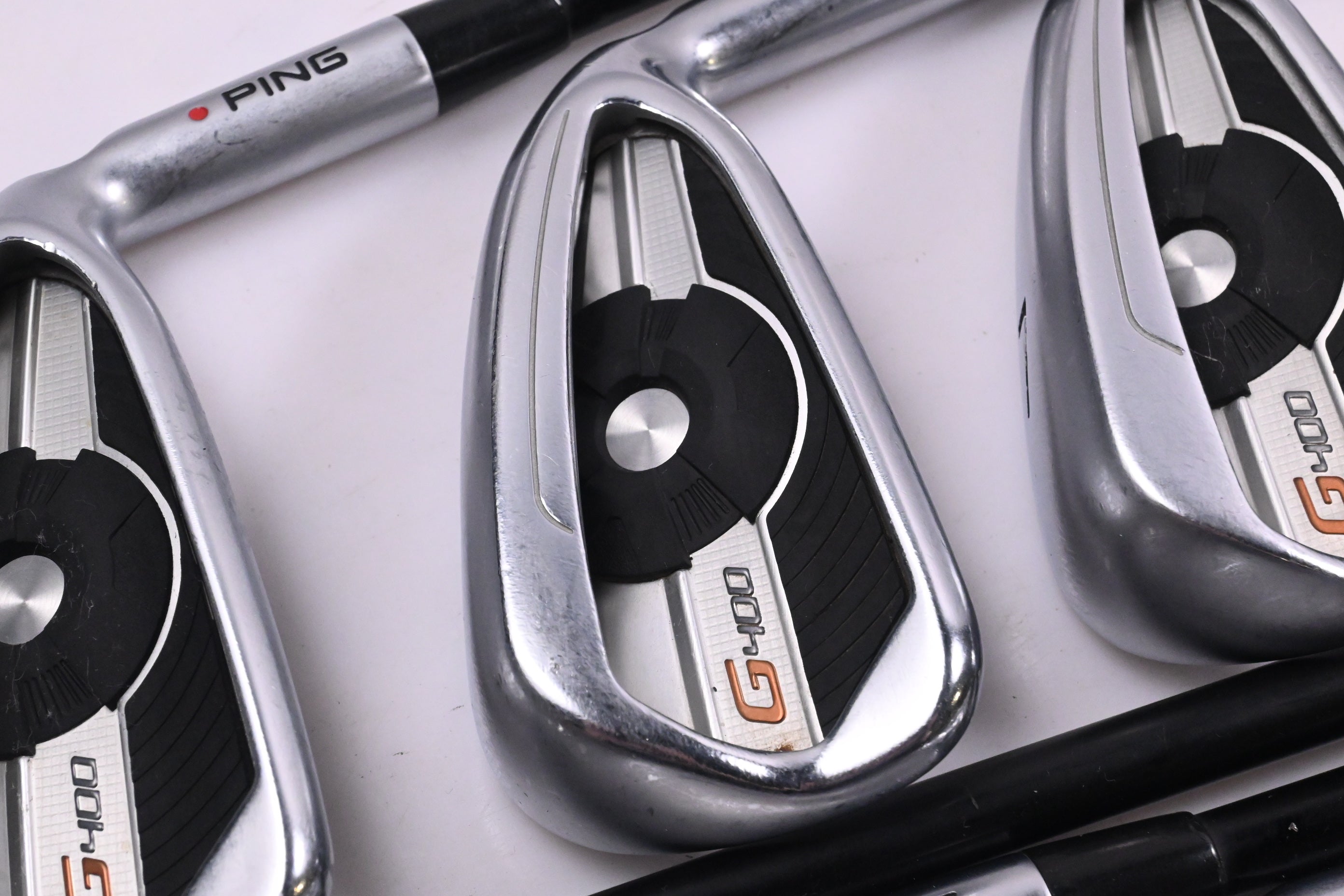 Ping G400 Irons / 5-PW+SW / Red Dot / Senior Flex Ping Alta CB AWT Shafts