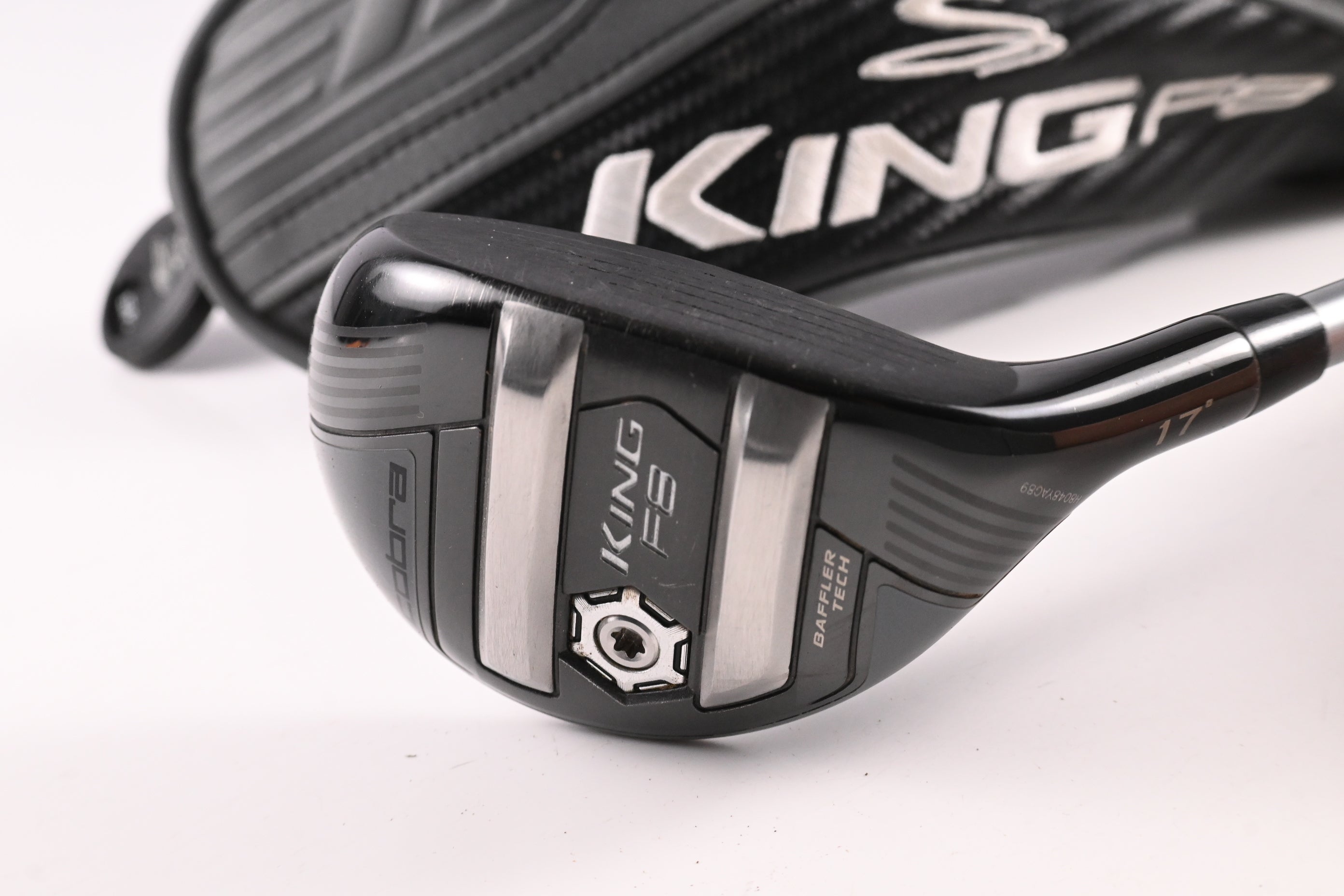 Cobra King F8 #2 Hybrid / 17 Degree / Stiff Flex Aldila Rogue Pro 75 Shaft