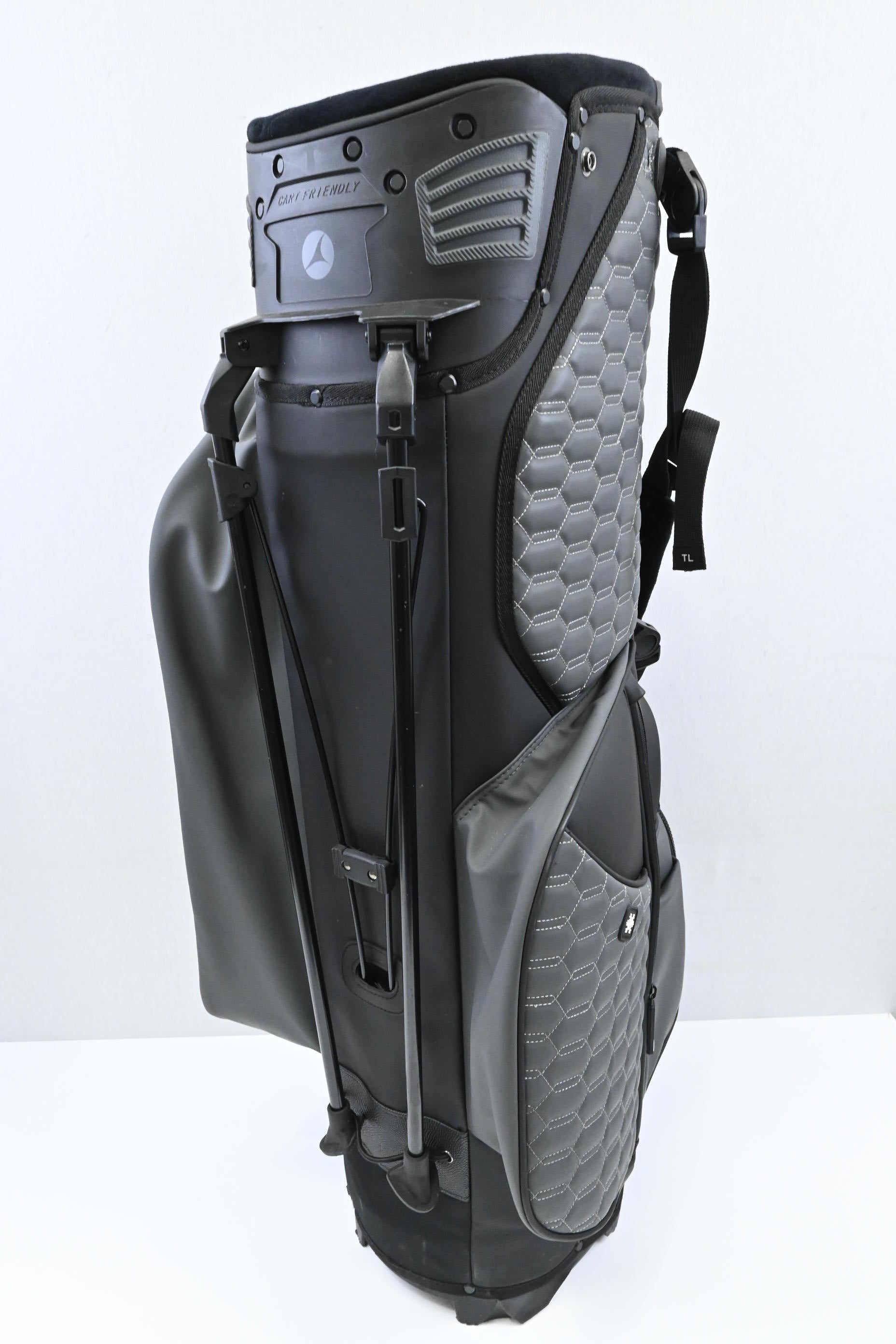Motocaddy Elite Flex Stand Bag / 14-Way / Black, Grey