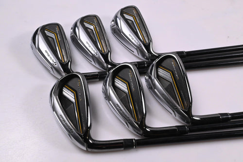 Left Hand Taylormade Rocketbladez Max Irons / 5-PW / Stiff Flex Program 55