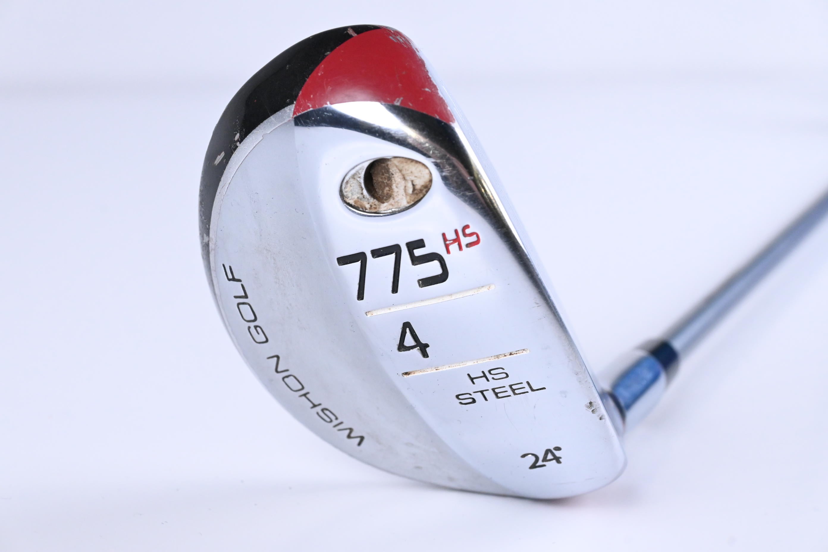 Wishon 929HS #4 Hybrid / 24 Degree / Regular Flex S2S White 75 Shaft