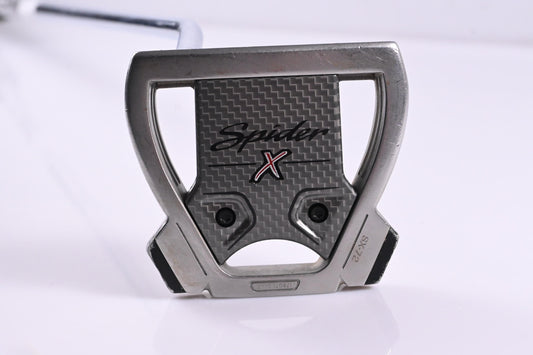 Left Hand Taylormade Spider X Hyrdoblast Single Bend Putter / 35 Inch