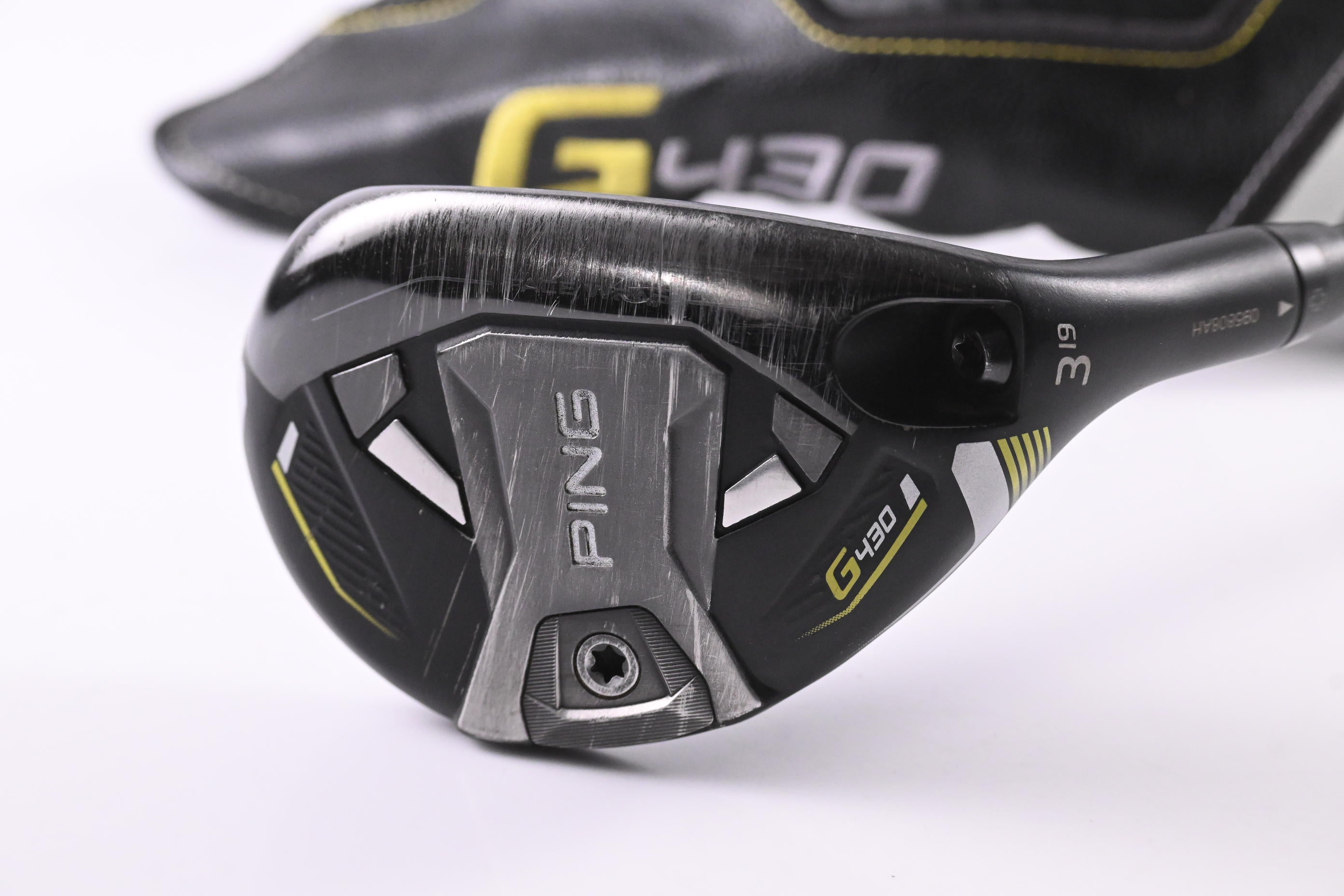 Ping G430 #3 Hybrid / 19 Degree / Stiff Flex Ping Alta CB Black 70 Shaft