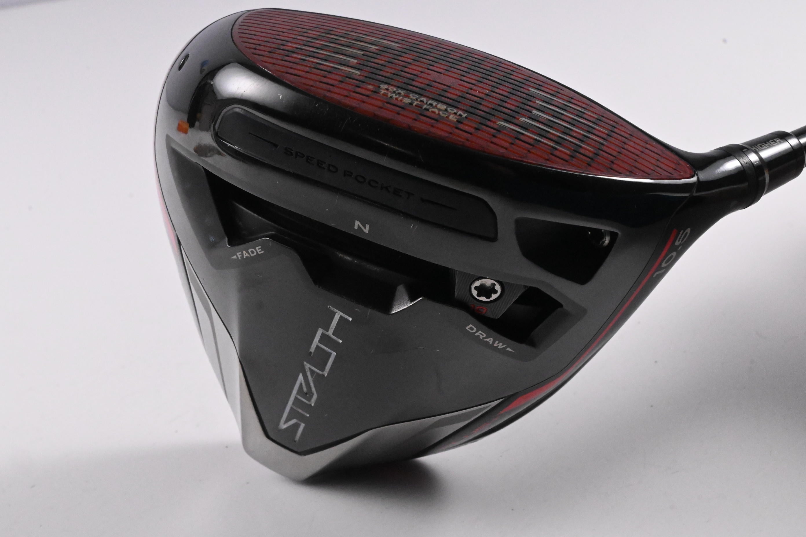 Taylormade Stealth Plus Driver / 10.5 Degree / X-Flex Kai'li White 60 Shaft