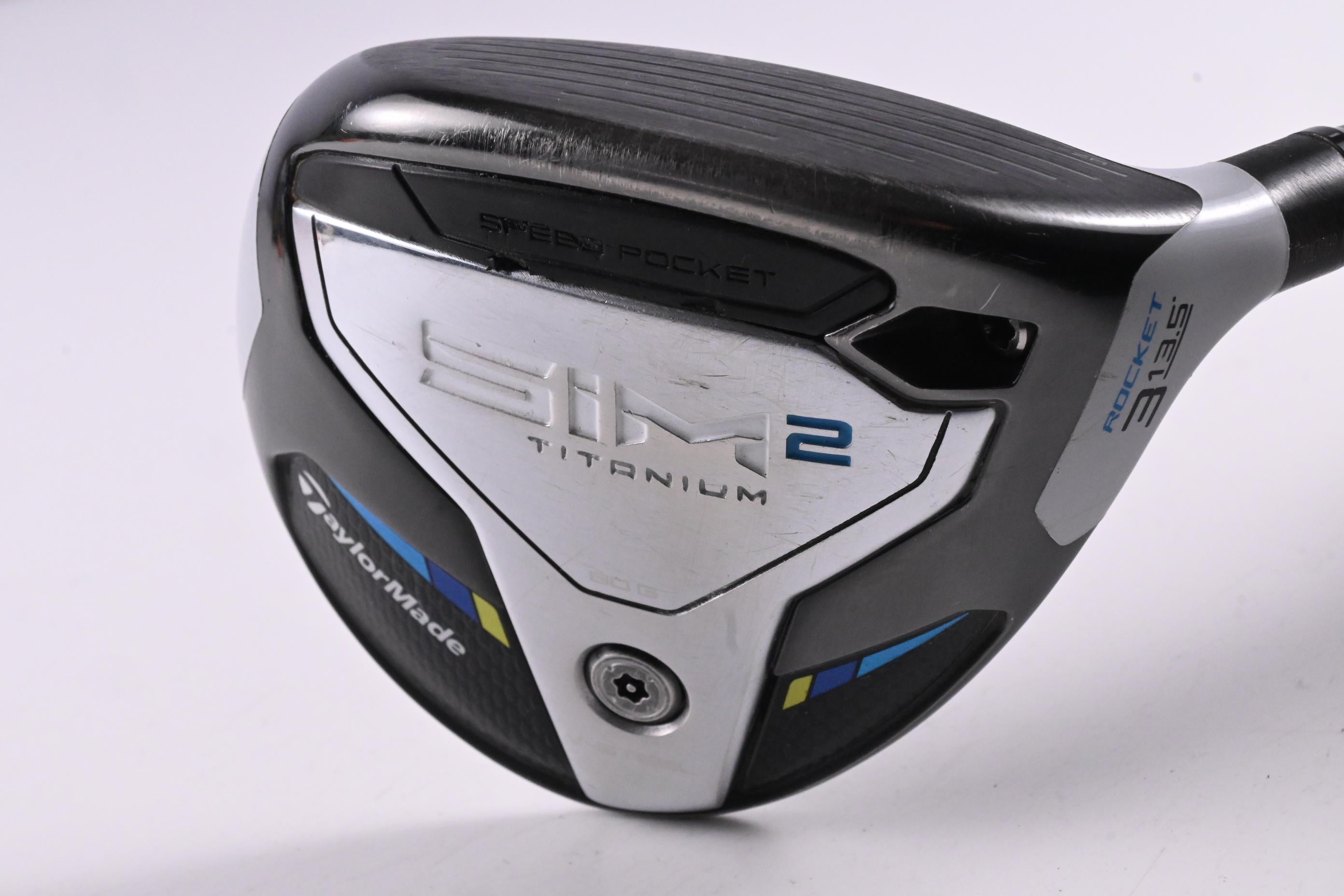 Taylormade SIM2 Ti Rocket #3 Wood / 13.5 Degree / Stiff Flex Tensei AV RAW Blue