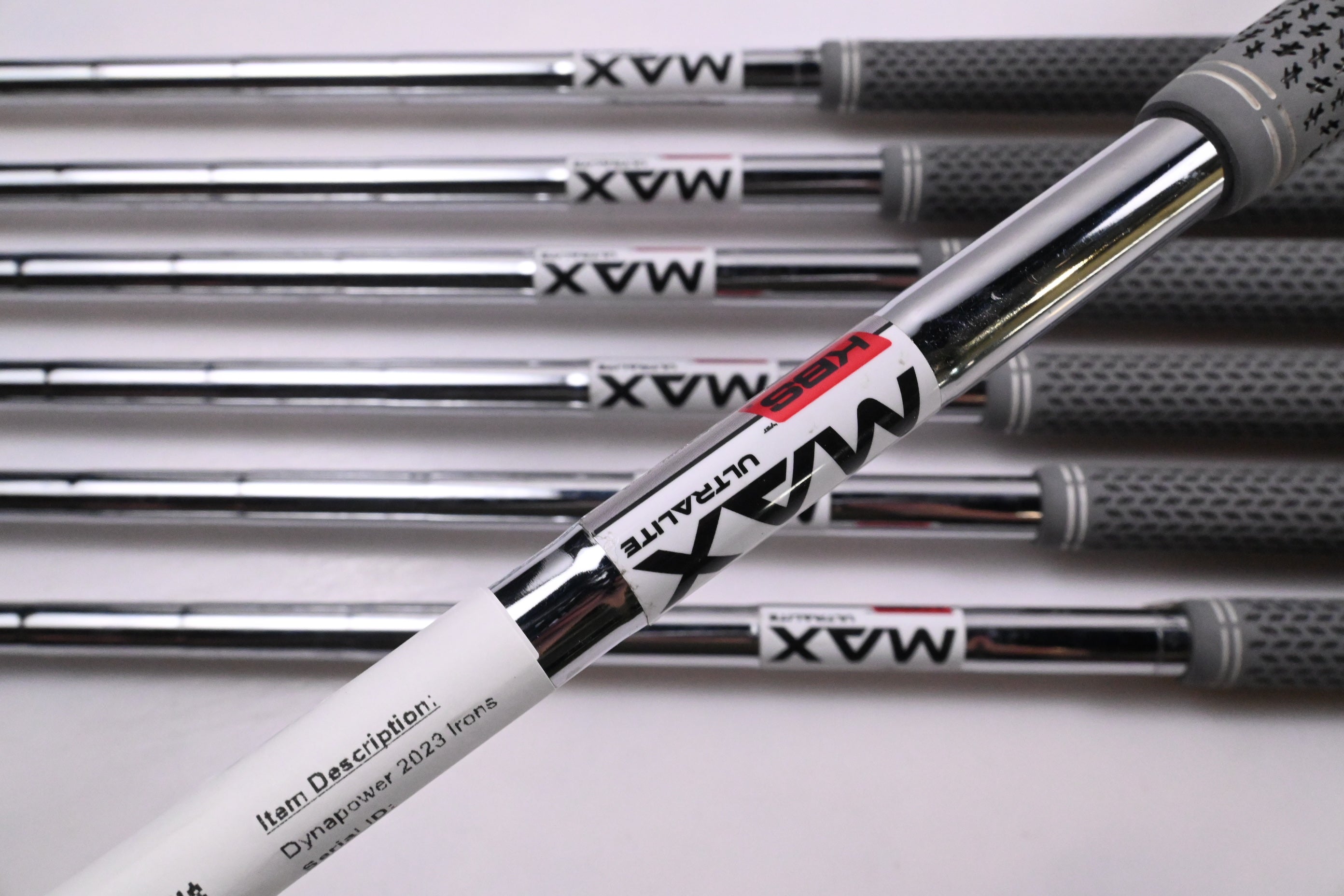 Left Hand Wilson Dynapower 2023 Irons / 5-PW+SW / UniFlex KBS MAX UltraLite