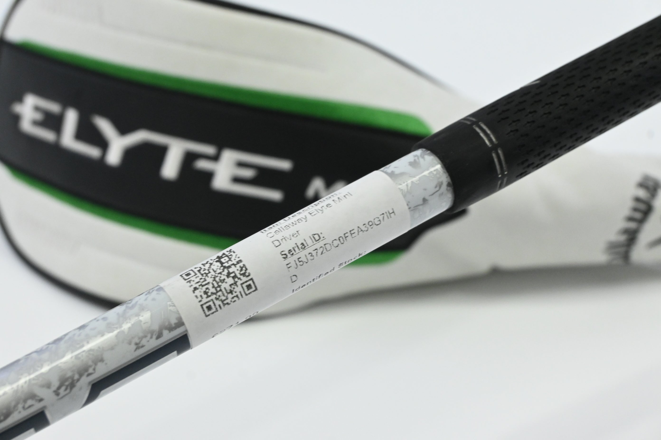 Callaway Elyte Mini Driver / 11.5 Degree / Stiff Flex Denali Charcoal 60 Shaft