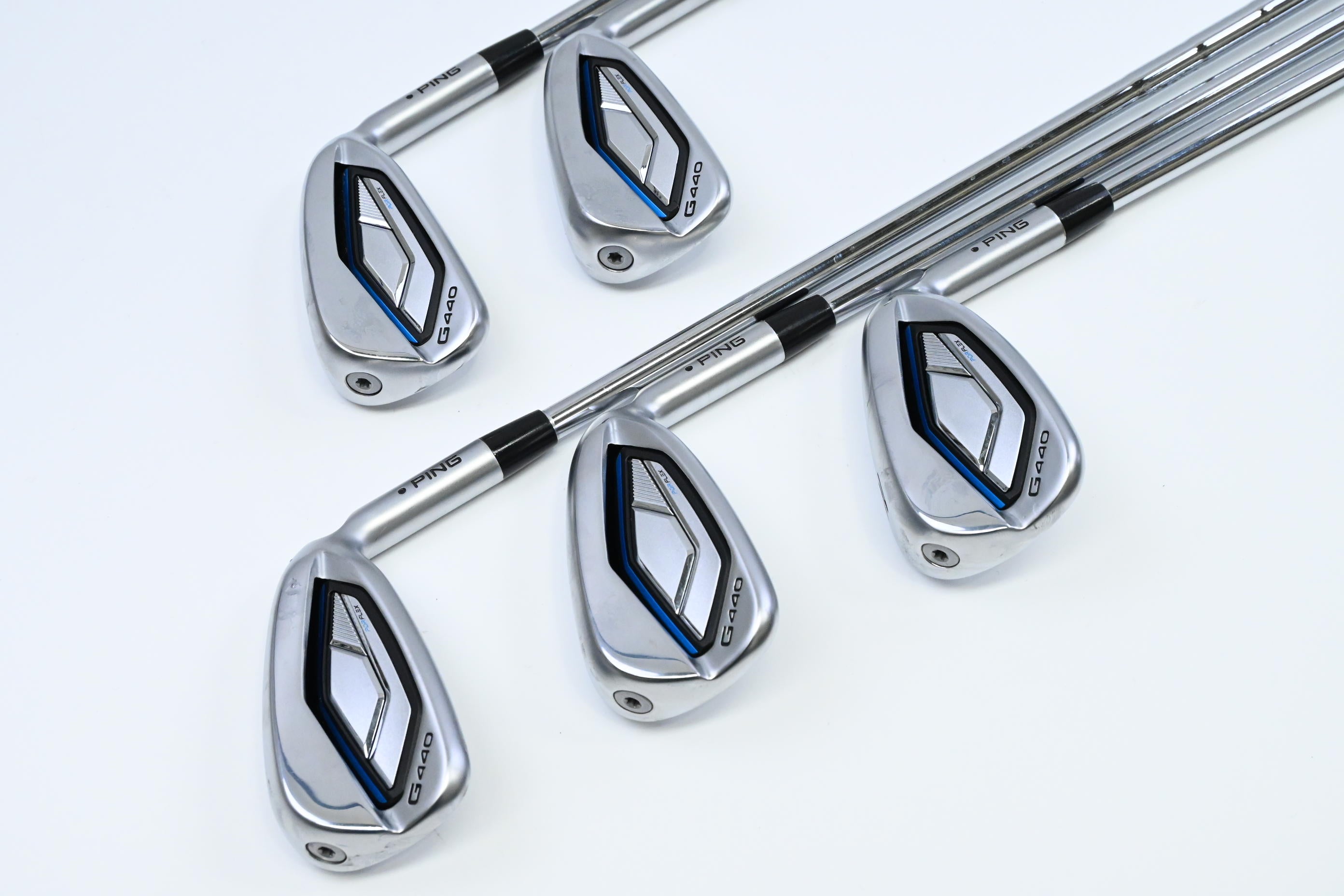 Ping G440 Irons / 6-PW / Black Dot / Regular Flex N.S.Pro Modus 3 Tour 120 Shaft