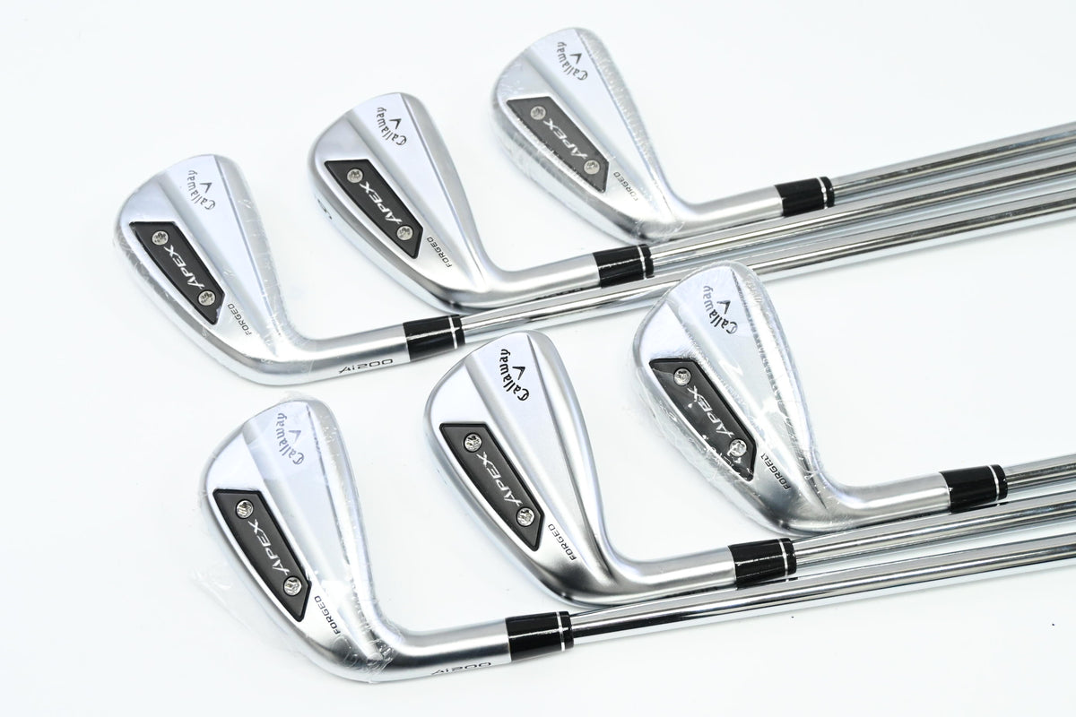Left Hand Callaway Apex Ai200 Irons / 5-PW / Regular Flex N.S.PRO Modus 3