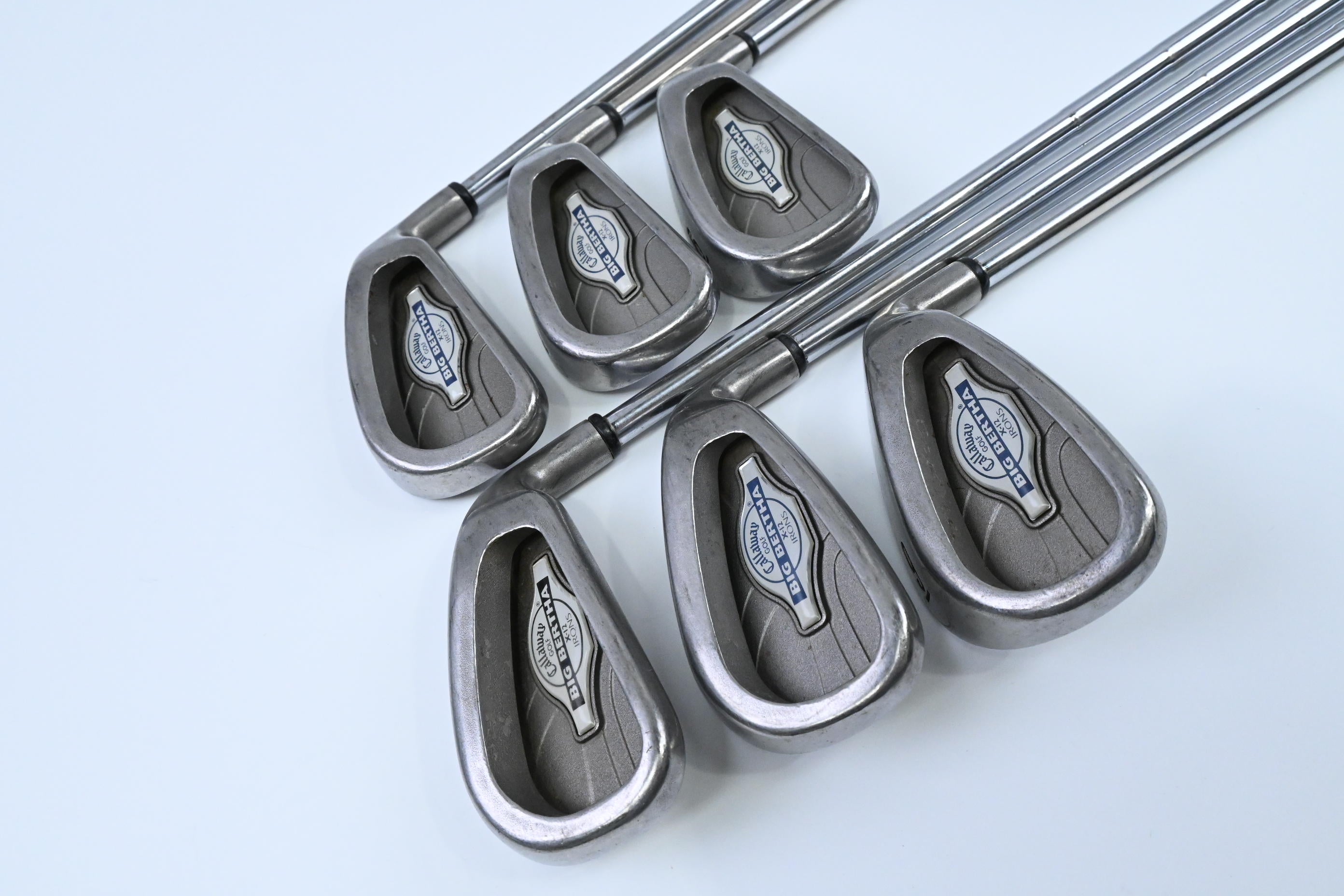 Callaway X-12 Irons / 3-9 / Missing#4 Iron / Uniflex Memphis 10 98 Shafts