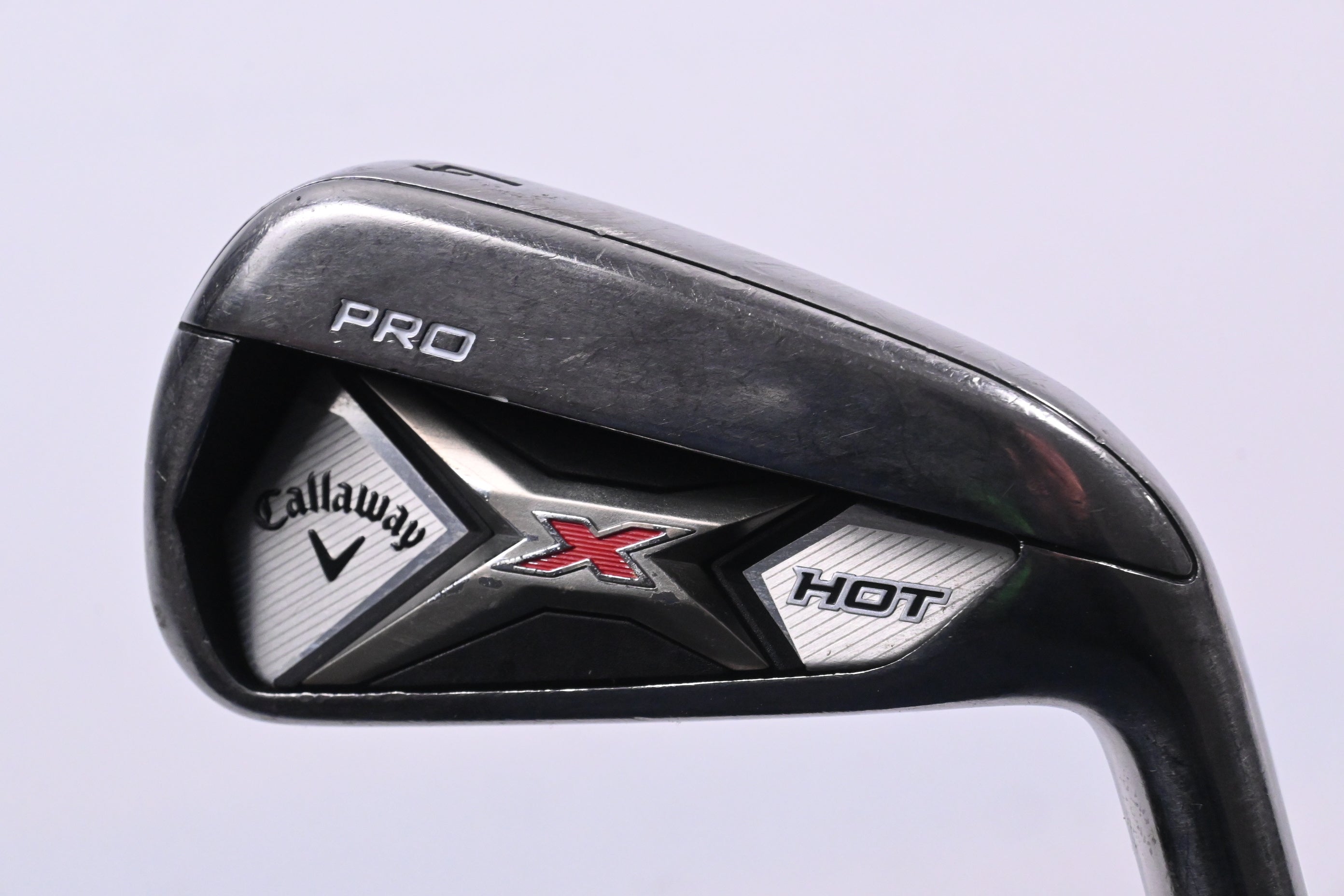 Callaway X Hot Pro #4 Iron / 21 Degree / Stiff Flex Project X Rifle 95 Shaft