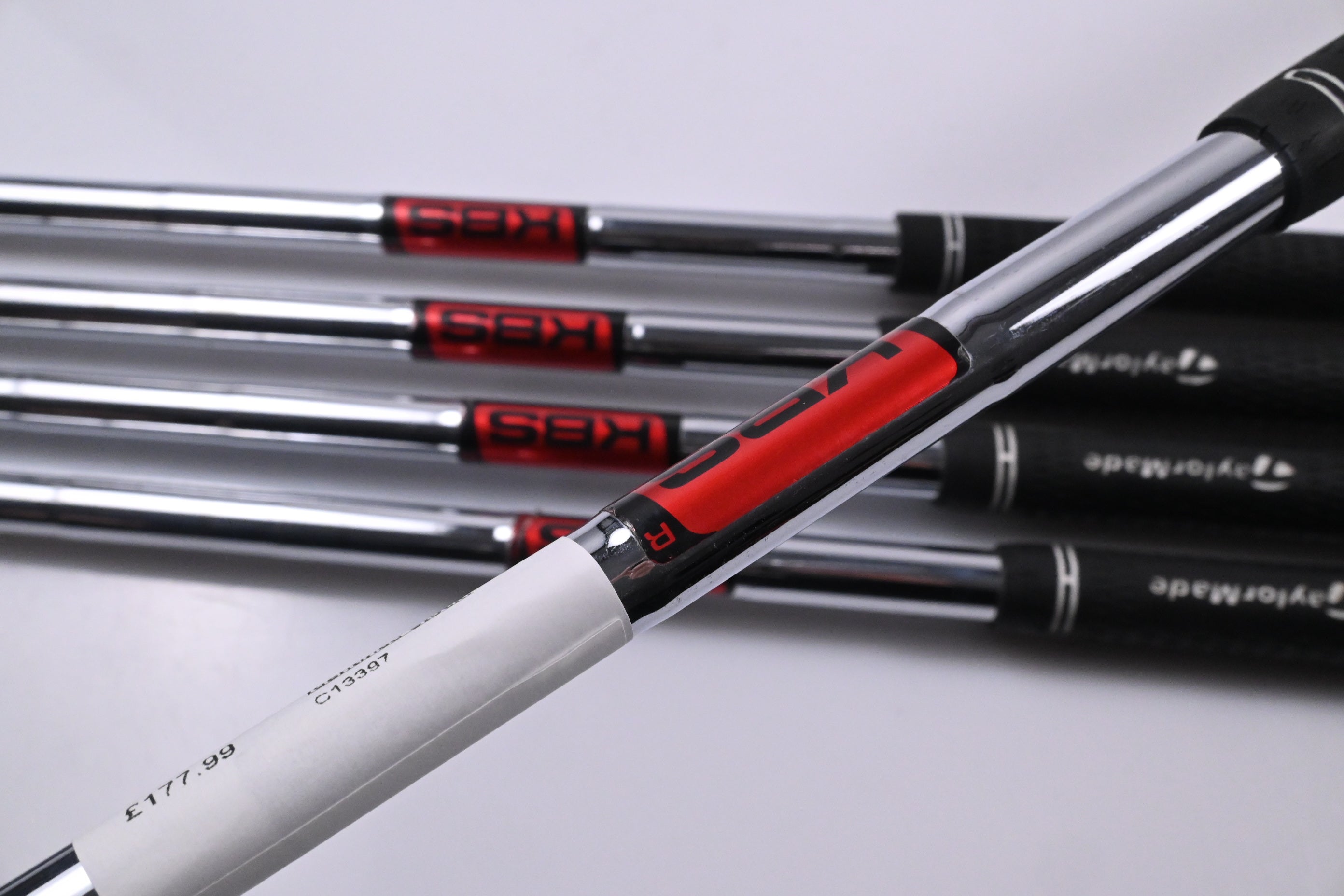 Taylormade R11 Irons / 6-PW / Regular Flex KBS 90 Shafts