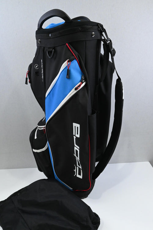 Cobra Ultralight Pro Cart Bag / 14-Way / Black, Blue