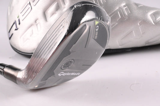 Left Hand Taylormade Qi35 #4 Hybrid / 22 Degree / Stiff Flex Air Speeder 60
