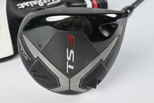 Titleist TS3 Driver / 9.5 Degree / Stiff Flex HZRDUS Smoke Black 60 Shaft