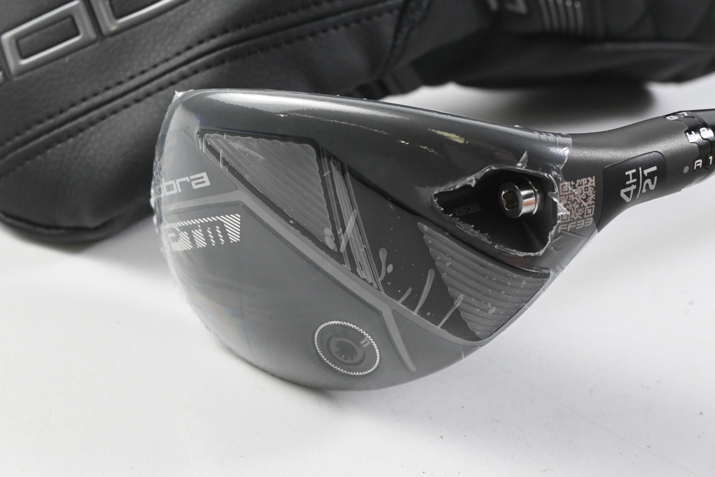 Cobra OPTM #4 Hybrid / 21 Degree / Stiff Flex MMT Black 80 Shaft