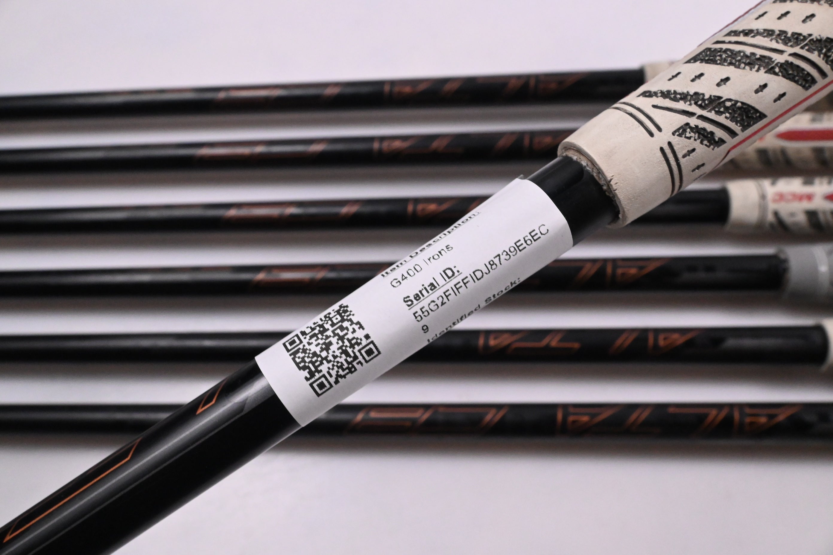 Ping G400 Irons / 5-PW+SW / Red Dot / Senior Flex Ping Alta CB AWT Shafts