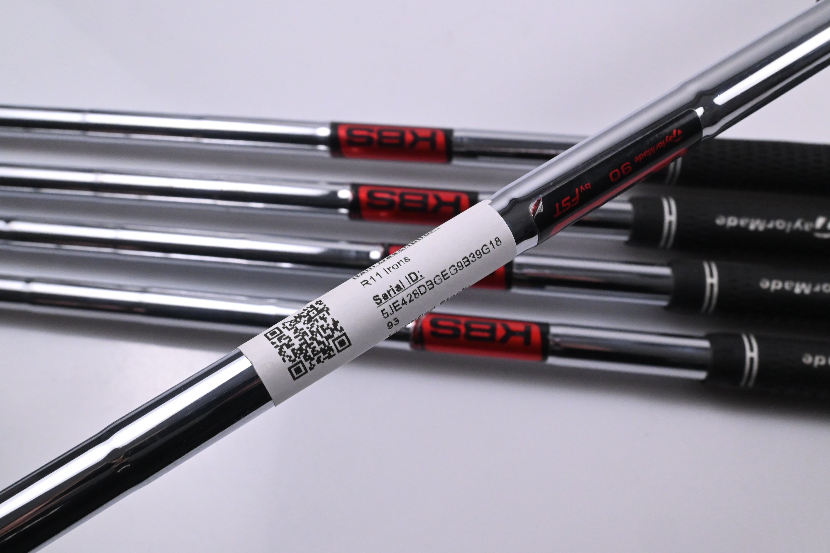 Taylormade R11 Irons / 6-PW / Regular Flex KBS 90 Shafts