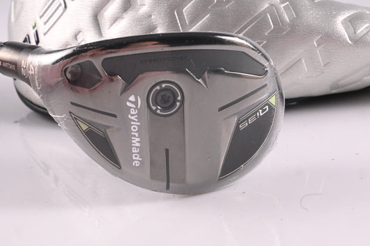 Left Hand Taylormade Qi35 #4 Hybrid / 22 Degree / Stiff Flex Air Speeder 60