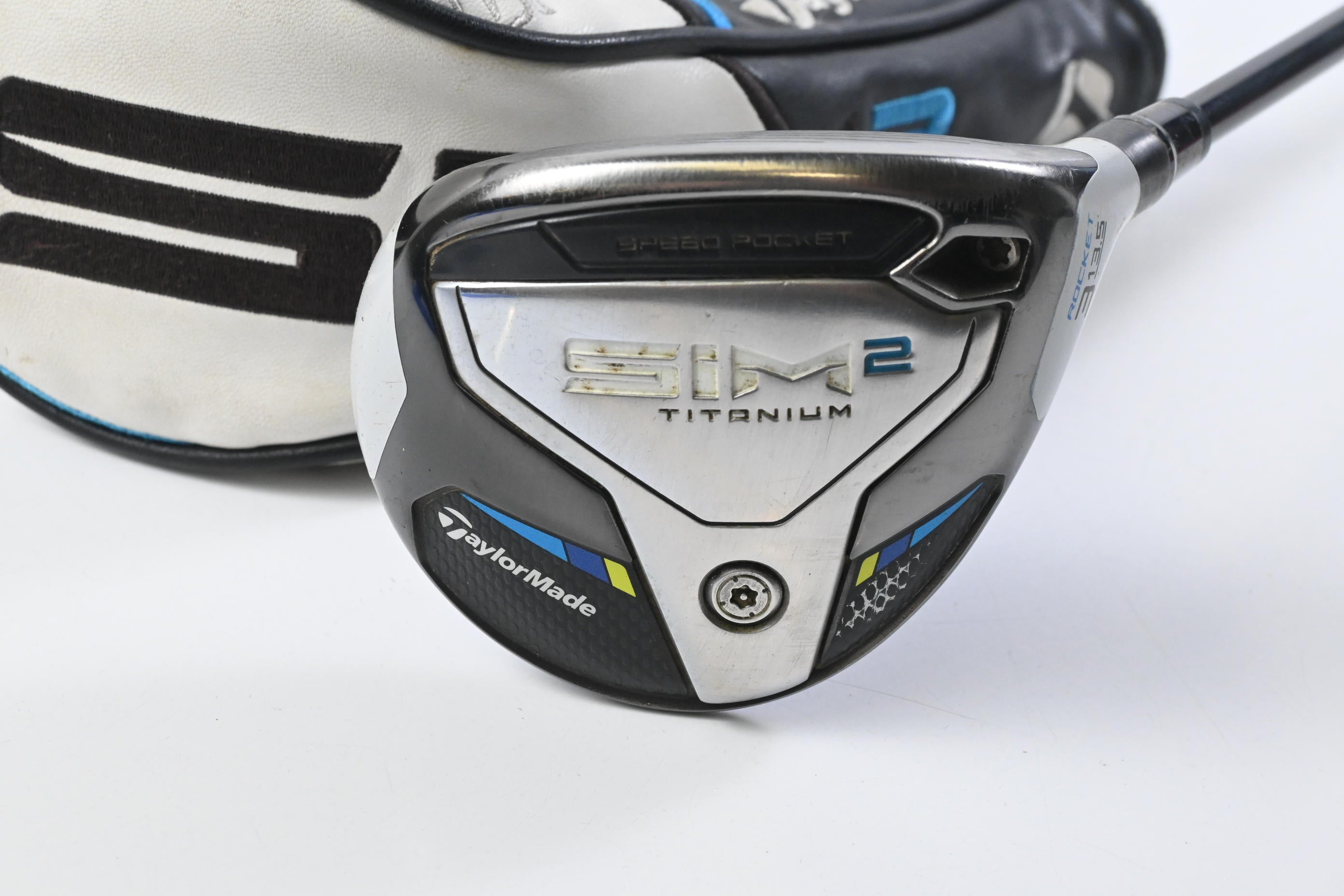 Taylormade SIM2 Ti Rocket #3 Wood / 13.5 Degree / X-Flex Tensei AV Raw Blue 75
