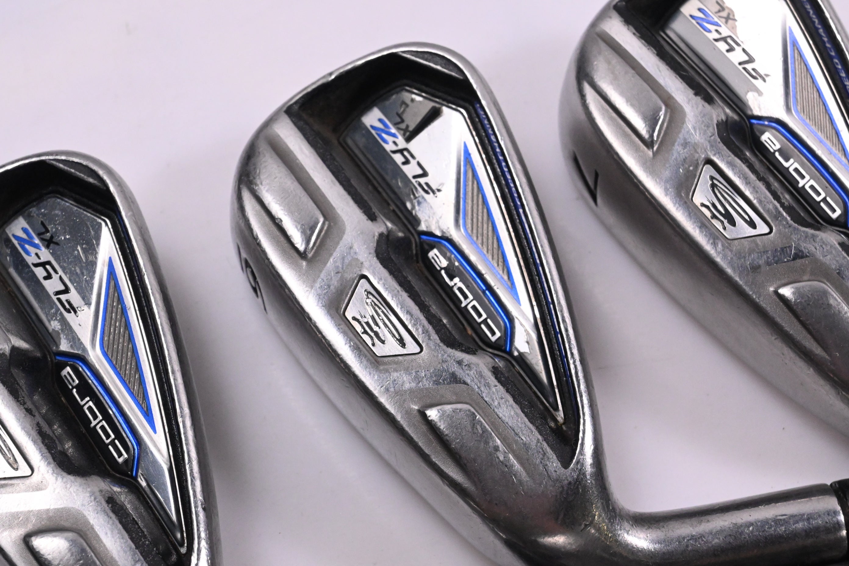 Left Hand Cobra Fly-Z XL Irons / 5-9i+SW / Regular Flex Cobra 65 Shafts