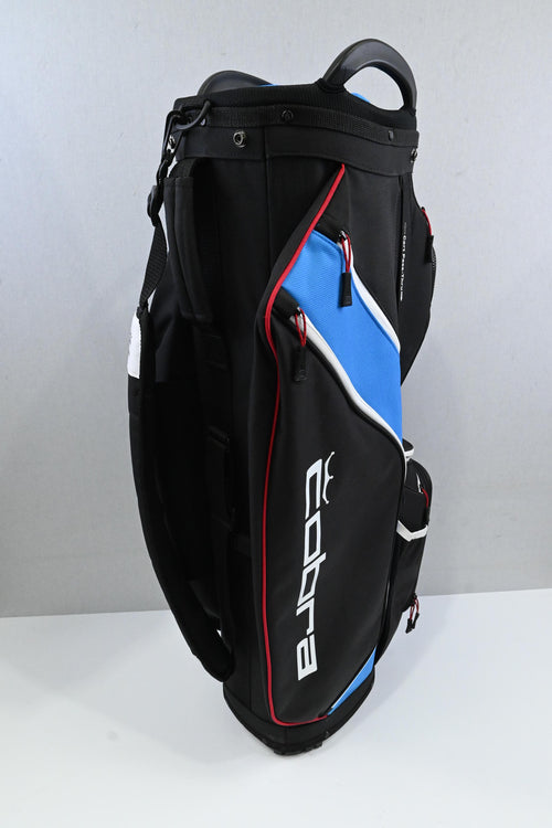 Cobra Ultralight Pro Cart Bag / 14-Way / Black, Blue