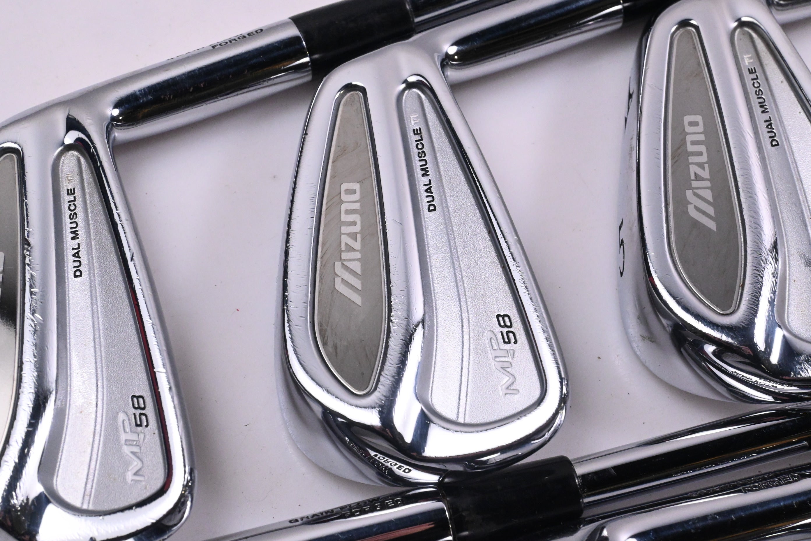 Mizuno MP-58 Irons / 3-PW / Regular Flex True Temper Dynamic Gold R300 Shafts