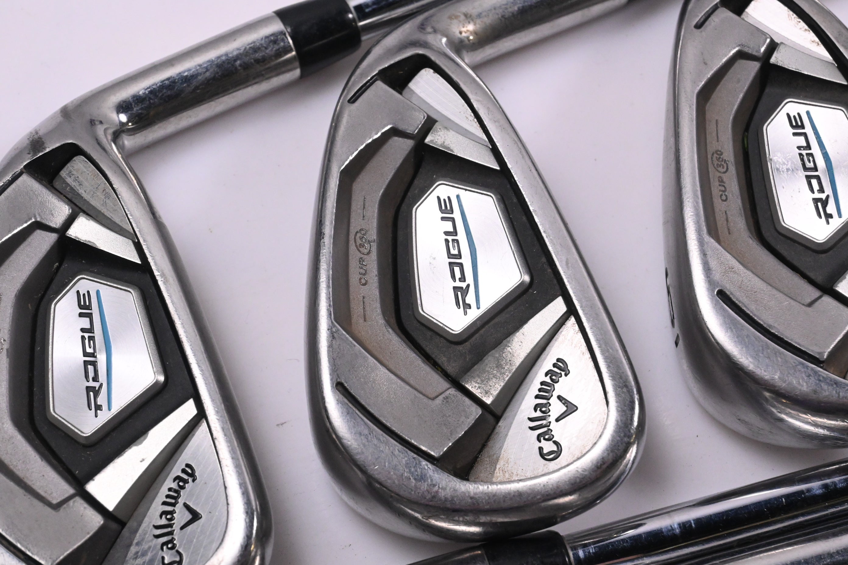 Callaway Rogue Irons / 4-PW+GW / Regular Flex XP ST15 95 R300 Shafts