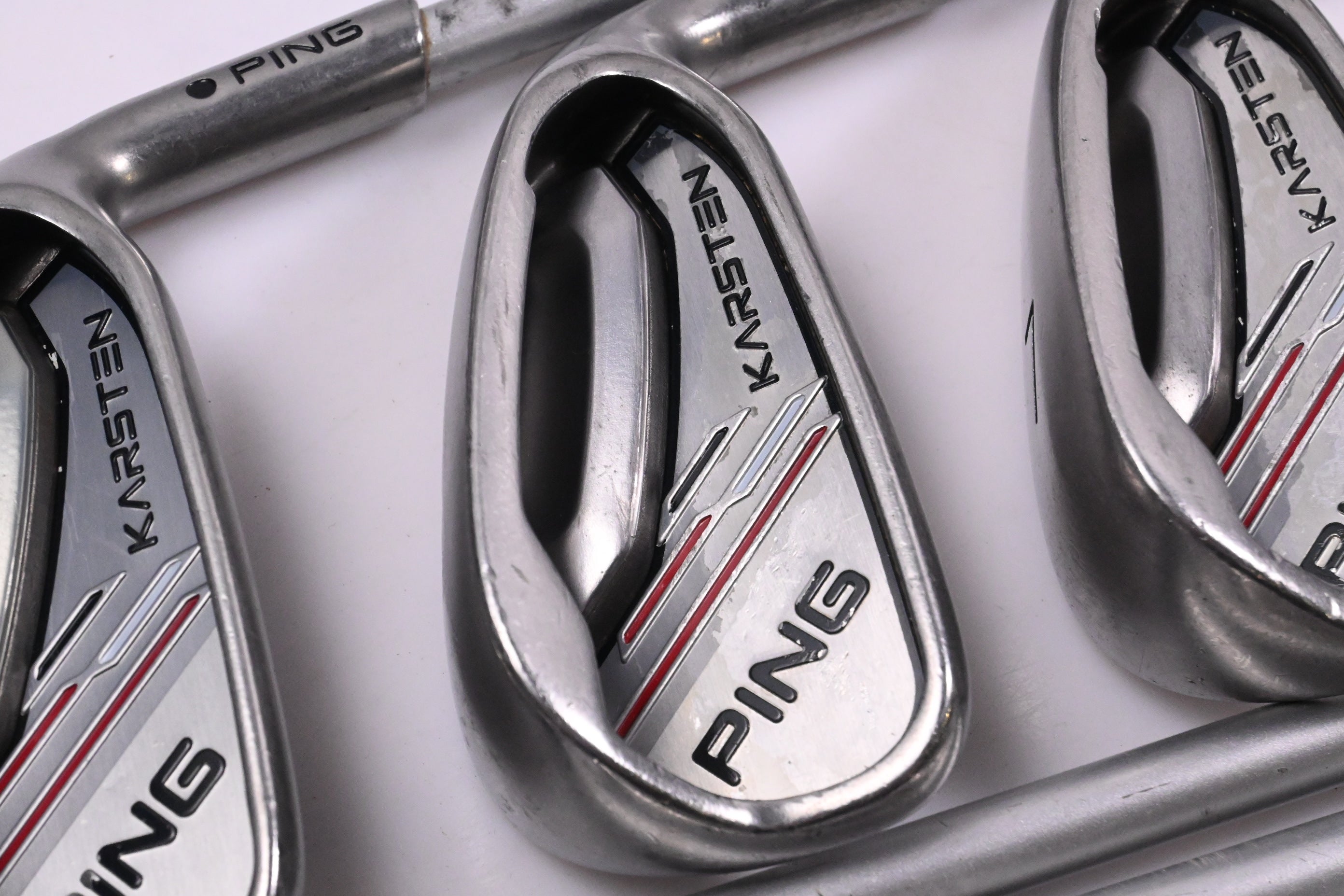 Ping Karsten 2014 Irons / 5-PW+UW / Black Dot / Regular Flex Ping KS 40I Shafts