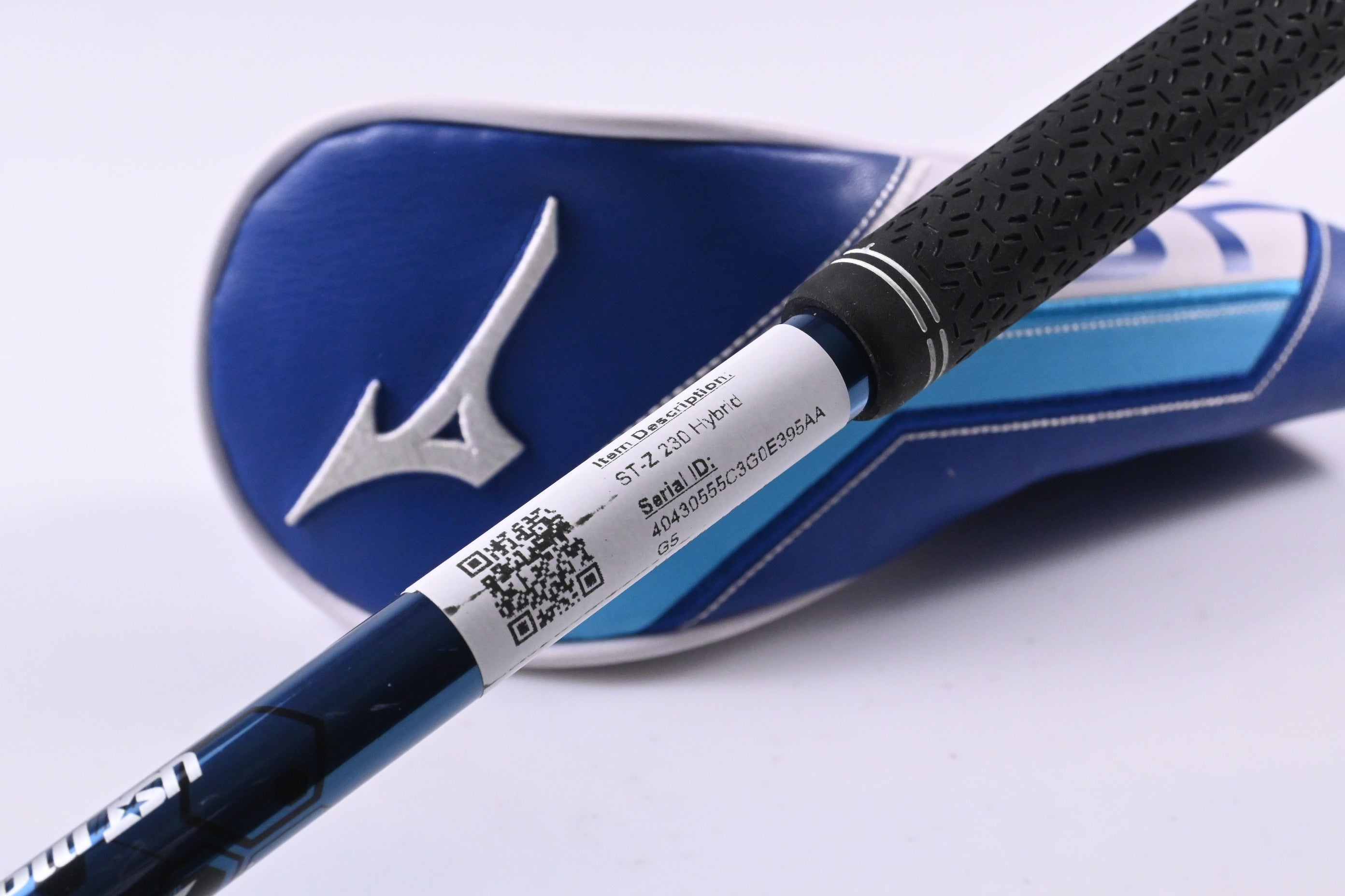 Mizuno ST-Z 230 #4 Hybrid / 22 Degree / Stiff Flex UST Mamiya LINQ Blue 75 Shaft