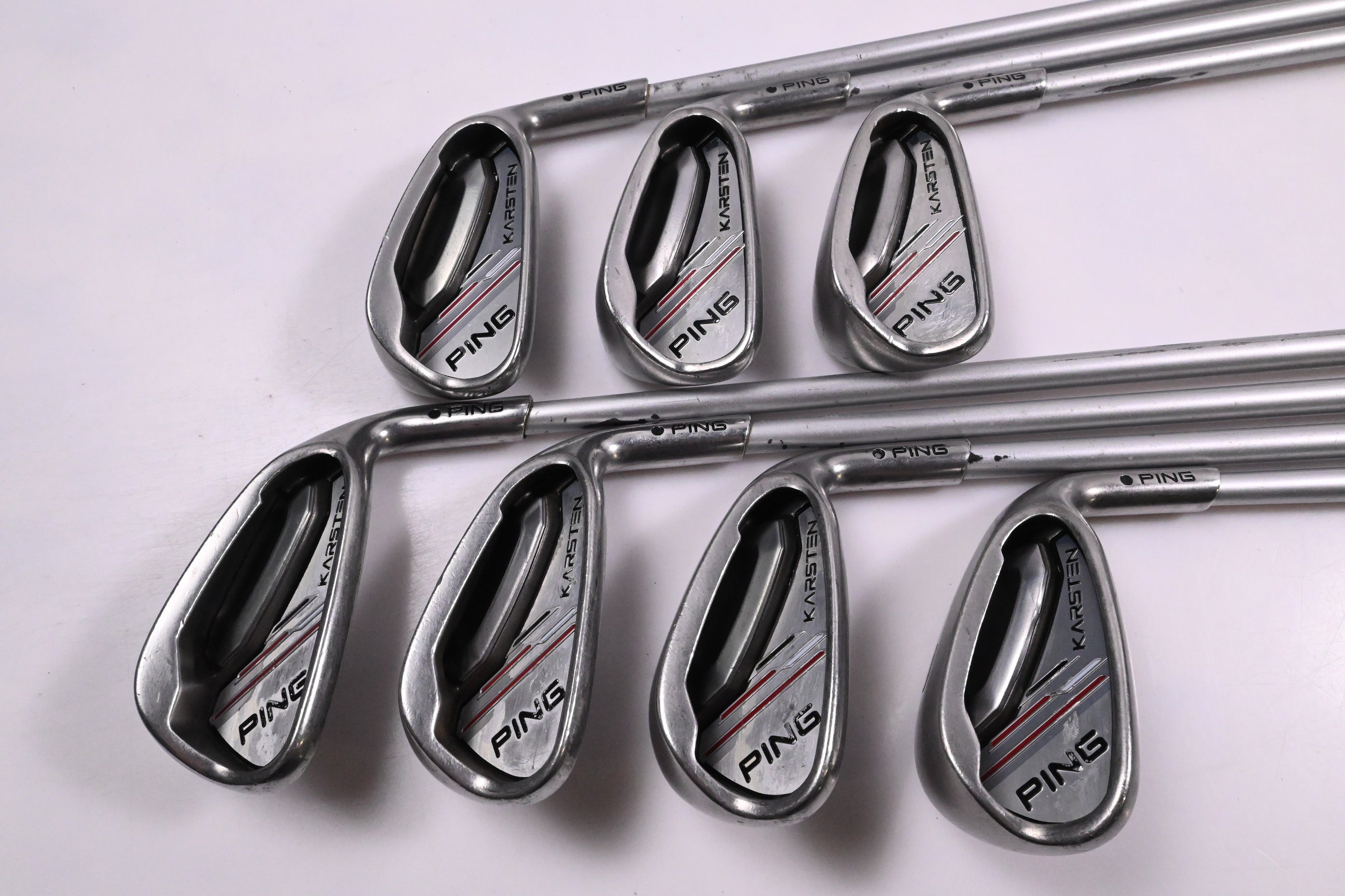 Ping Karsten 2014 Irons / 5-PW+UW / Black Dot / Regular Flex Ping KS 40I Shafts