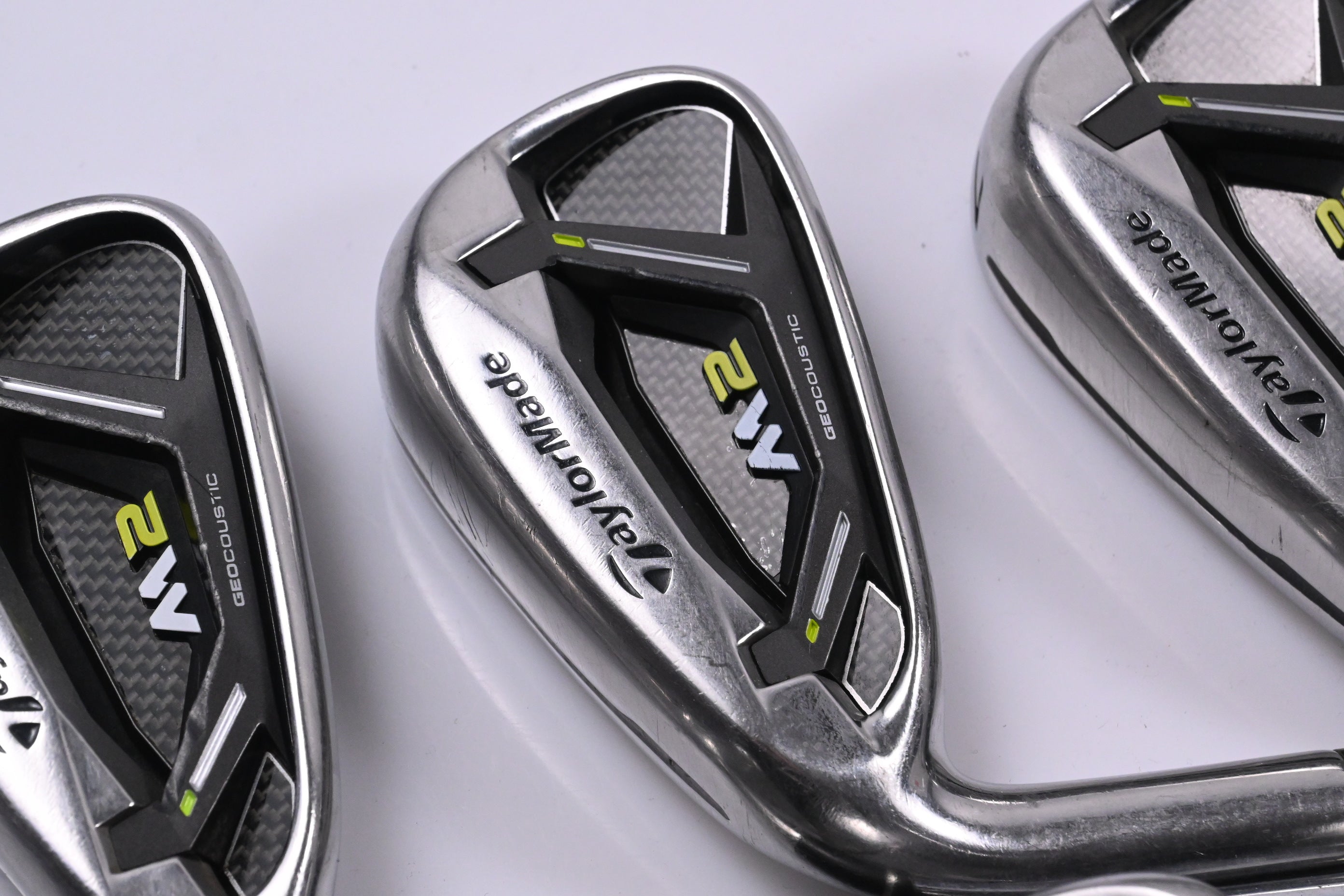 Left Hand Taylormade M2 2019 Irons / 5-PW / Regular Flex KBS Tour Shafts