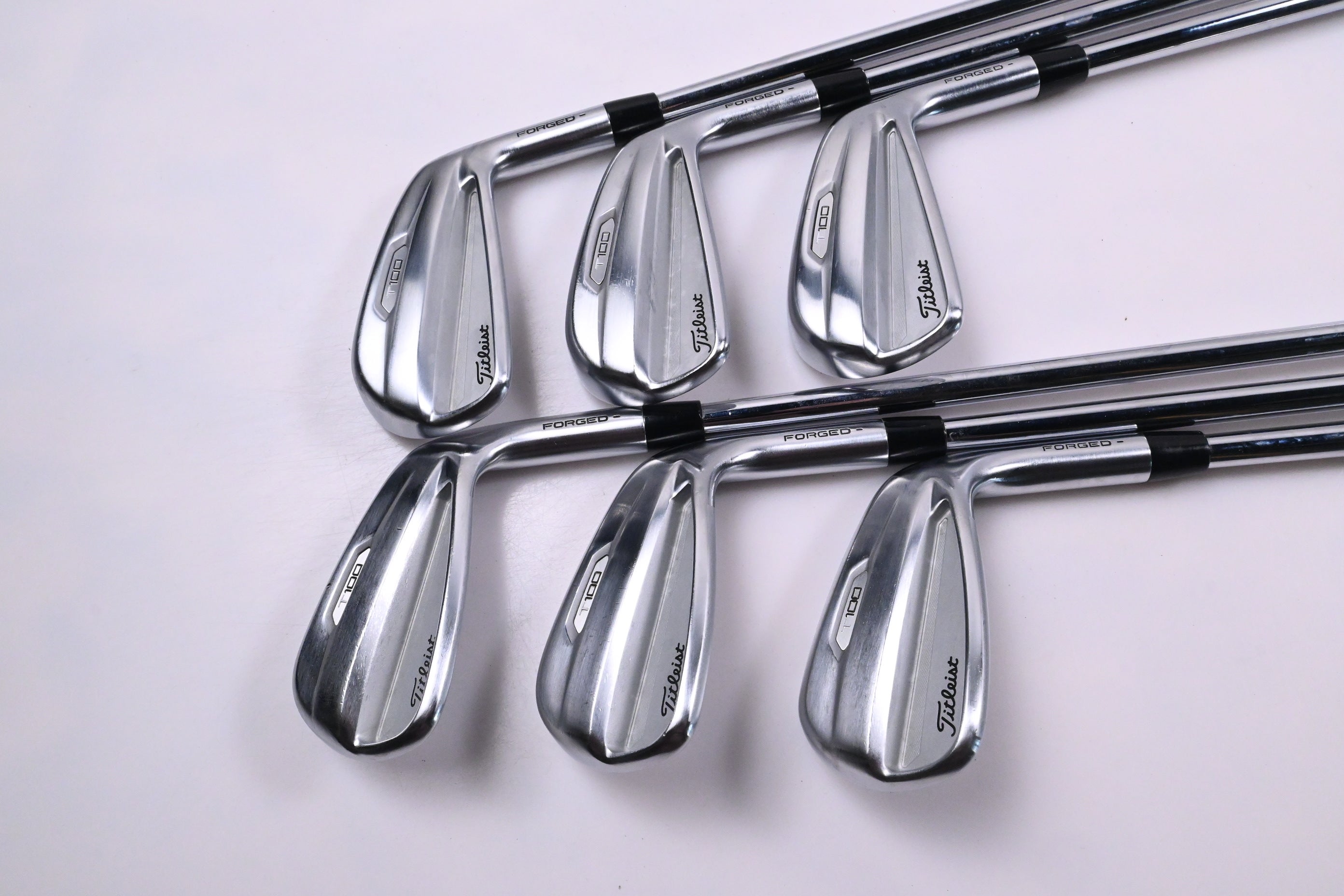 Titleist T100 2021 Irons / 5-PW / Regular Flex AMT Tour White R300 Shafts