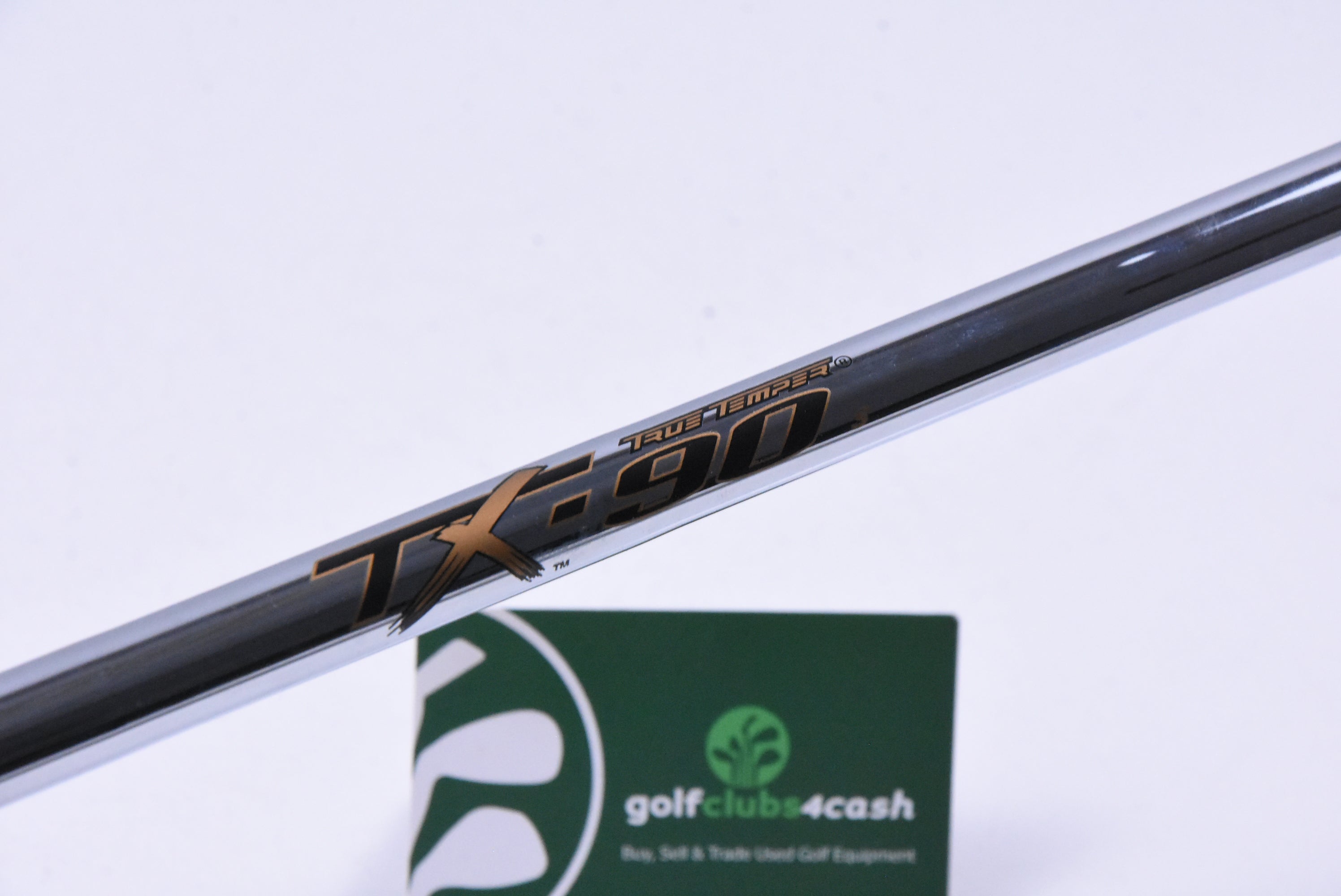 True Temper TX-90 Parallel Steel Wood Shaft / Stiff Flex / 0.335&quot; Tip / Uncut