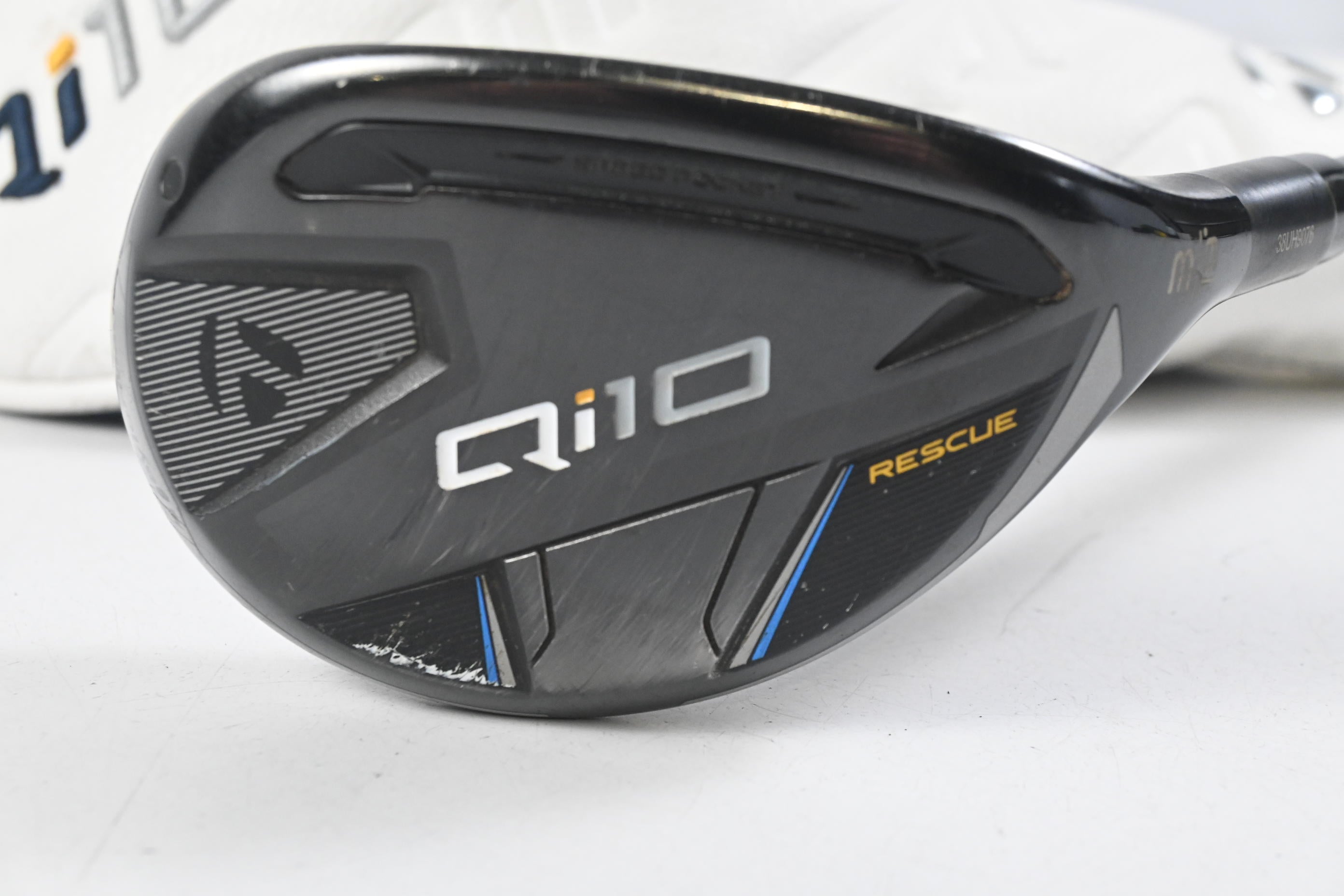 Taylormade Qi10 #3 Hybrid / 19 Degree / Stiff Flex Fujikura Ventus TR Blue 7 Shaft