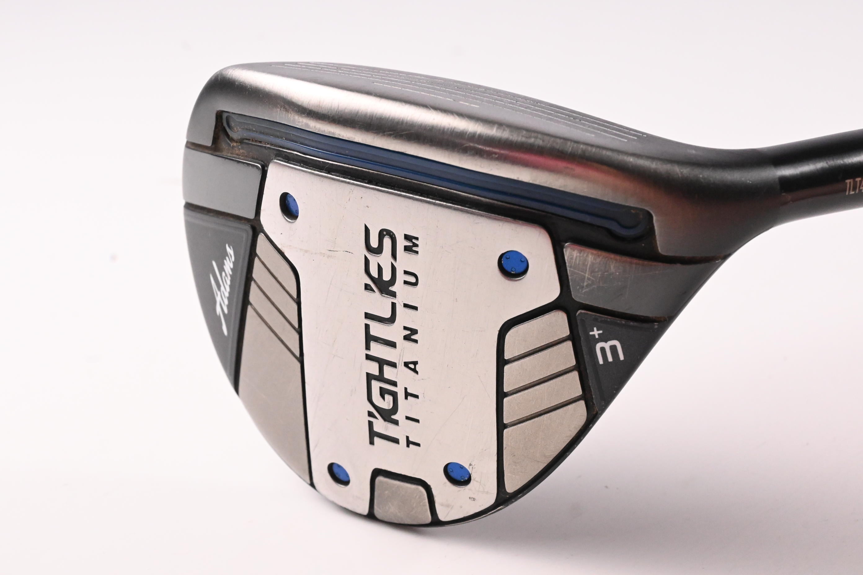 Adams Tight Lies Ti #3+ Wood / 16 Degree / Stiff Flex Bassara E-Series 55 Shaft