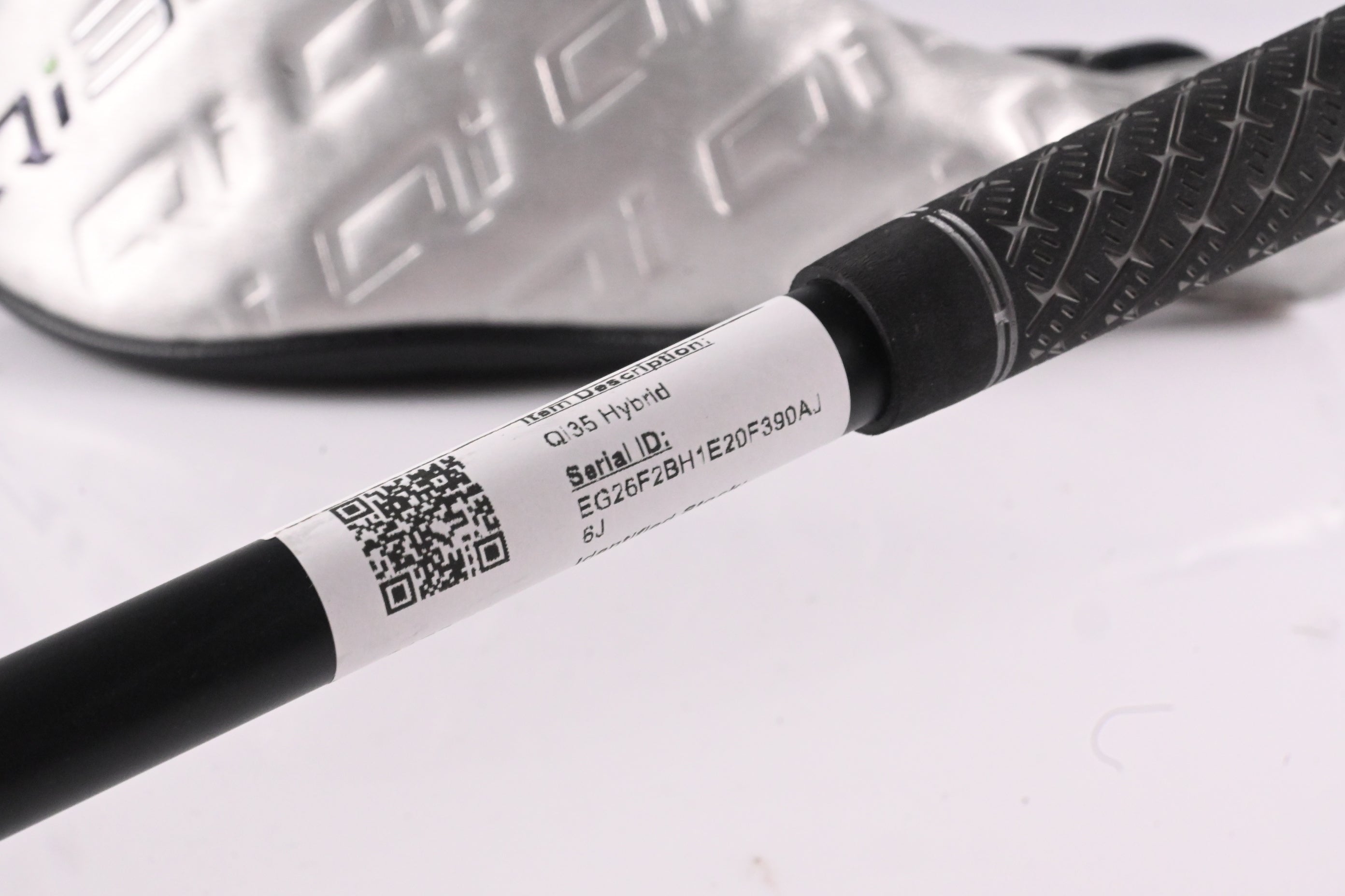 Left Hand Taylormade Qi35 #4 Hybrid / 22 Degree / Stiff Flex Air Speeder 60