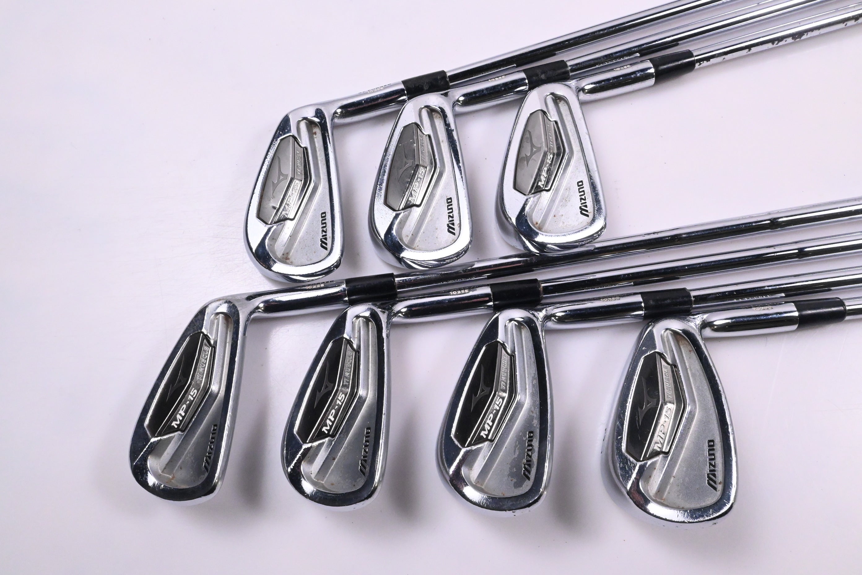 Mizuno MP-15 Irons / 4-PW / X-Flex Dynamic Gold X100 Shafts