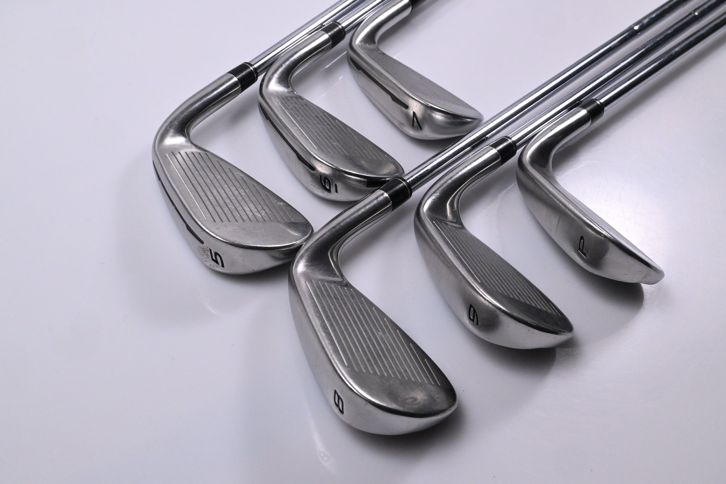 Left Hand Taylormade M2 2019 Irons / 5-PW / Regular Flex KBS Tour Shafts