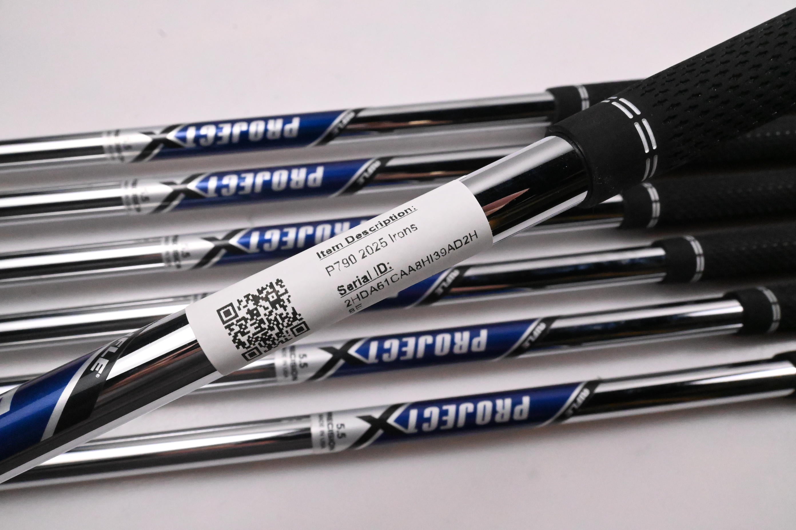 Taylormade P790 2025 Irons / 4-PW / Regular Plus Flex Project X Precision Shafts