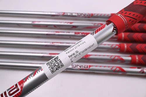 Ping Karsten 2014 Irons / 5-PW+UW / Black Dot / Regular Flex Ping KS 40I Shafts