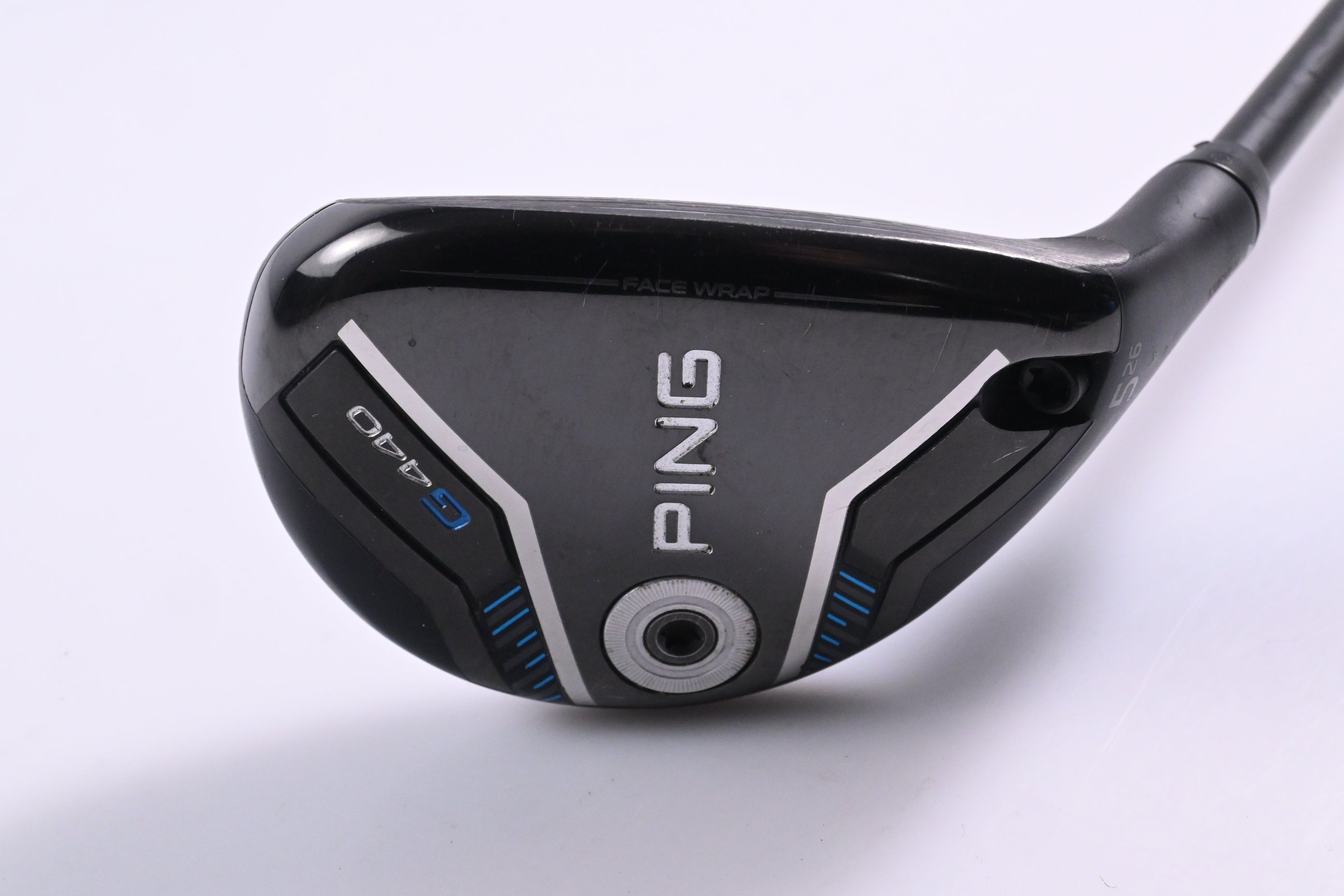Ping G440 #5 Hybrid / 26 Degree / Stiff Flex Ping Alta CB Black 70 Shaft
