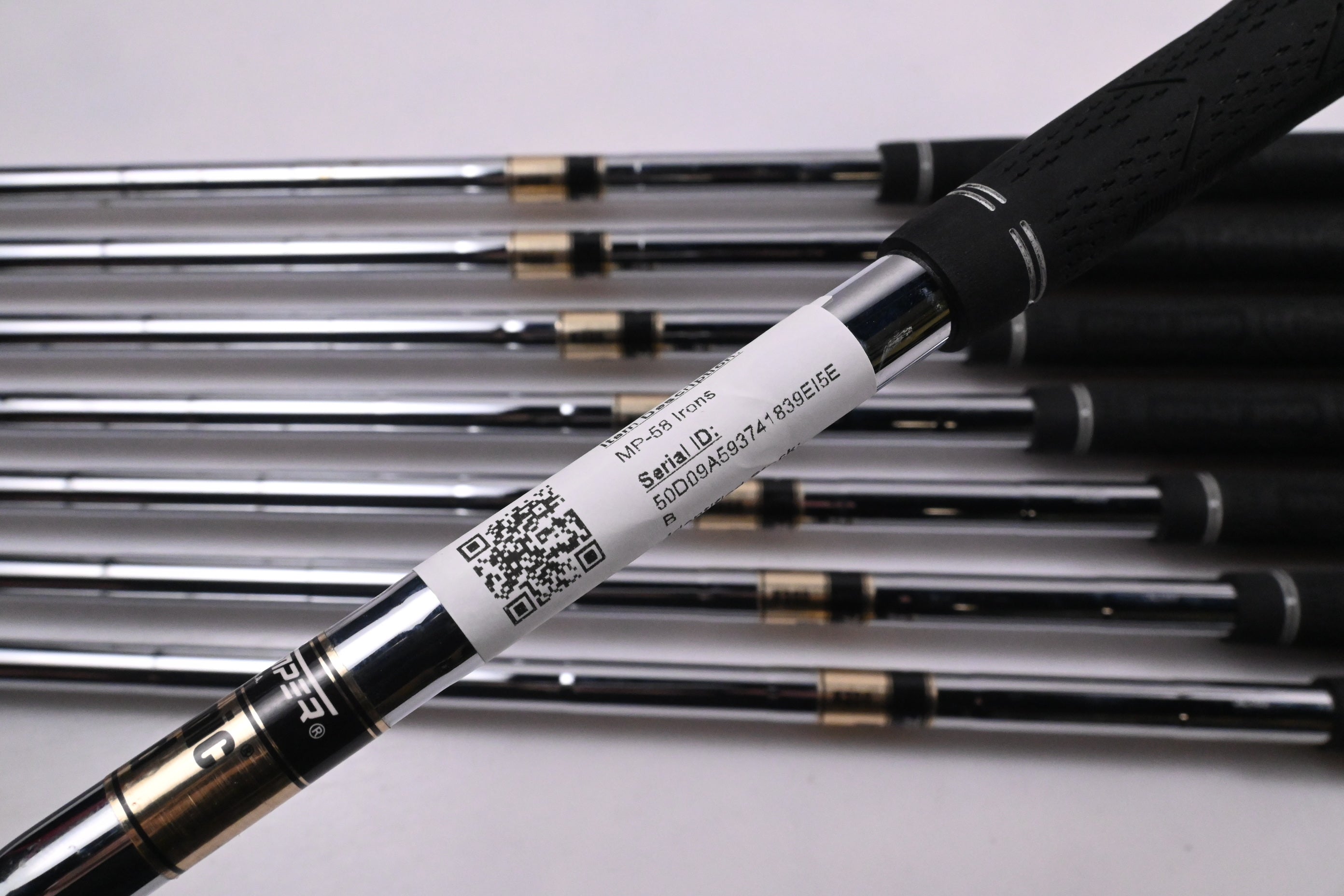 Mizuno MP-58 Irons / 3-PW / Regular Flex True Temper Dynamic Gold R300 Shafts