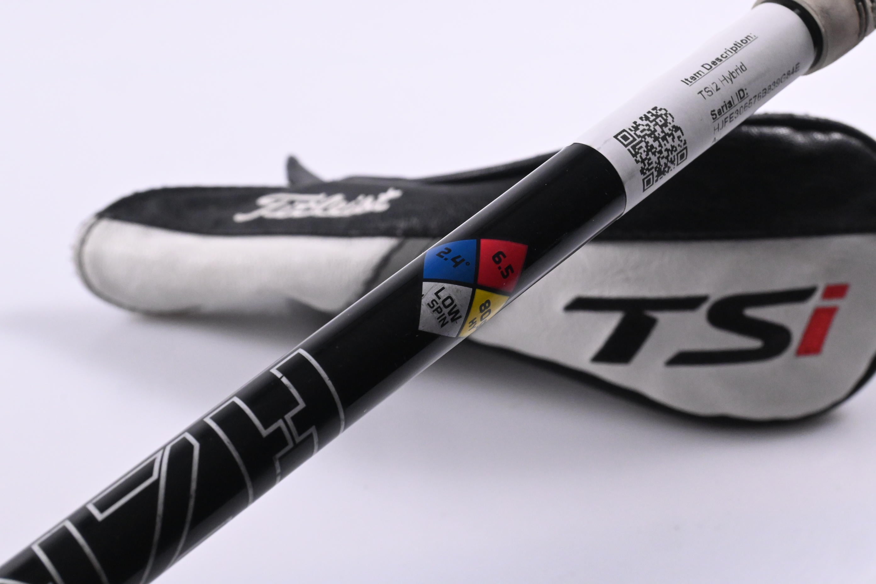 Titleist TSi2 #5 Hybrid / 24 Degree / X-Flex HZRDUS RDX Smoke Black 80 Shaft
