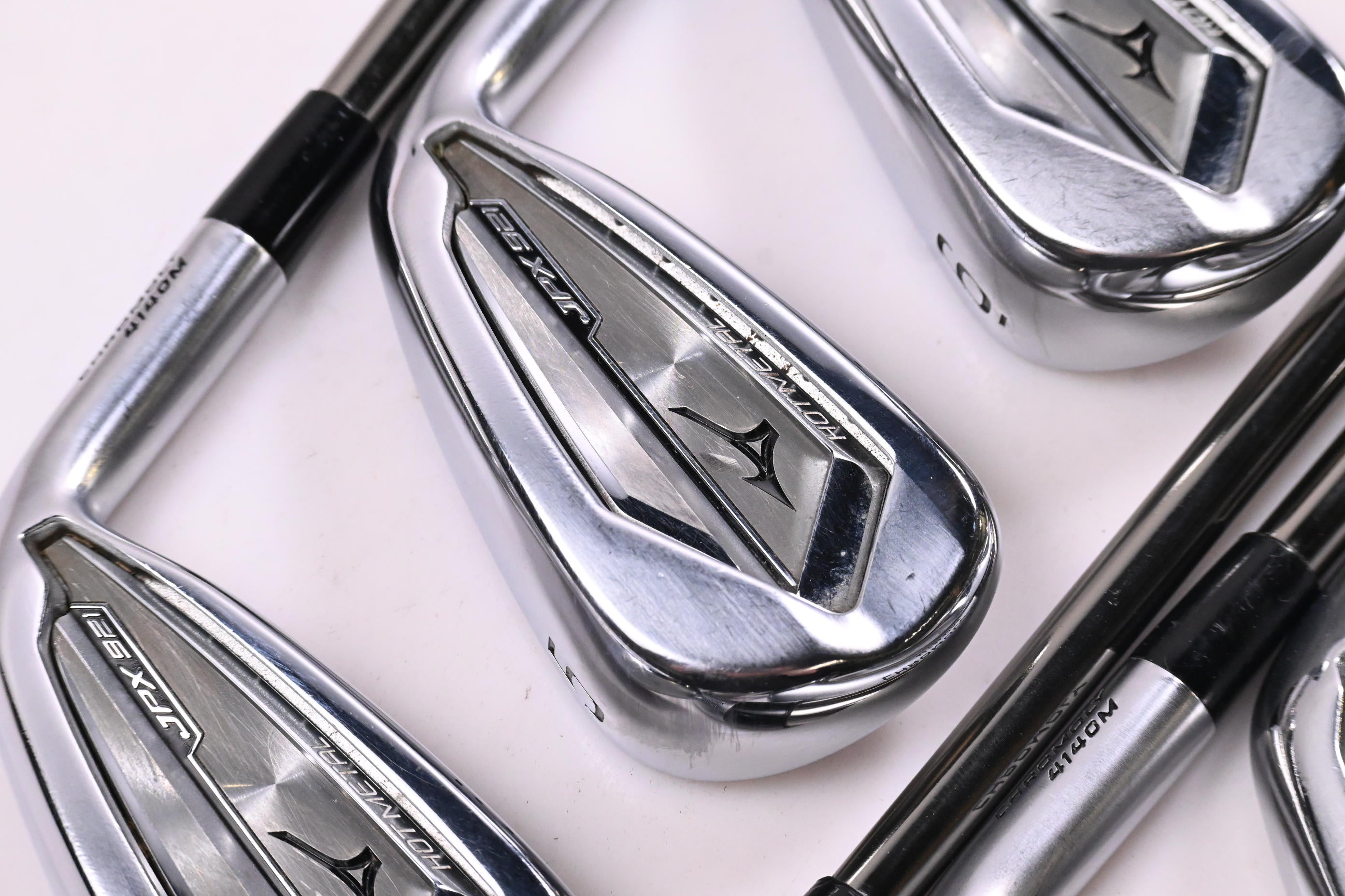 Mizuno JPX 921 Hot Metal Irons / 4-PW / Regular Flex UST Recoil 95 Shafts