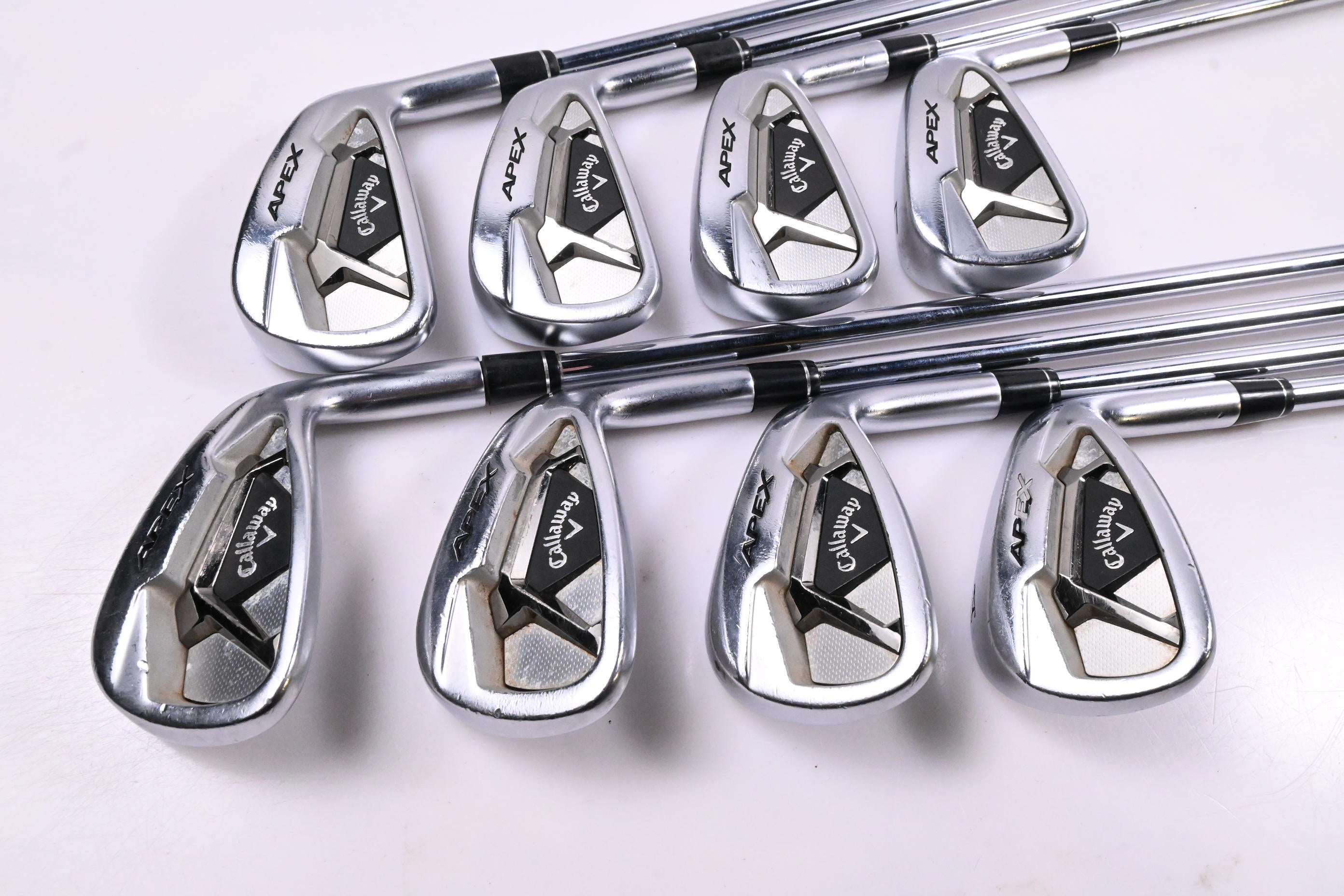 Callaway Apex 21 Irons / 4-PW+GW / Regular Flex Elevate MPH 85 Shafts