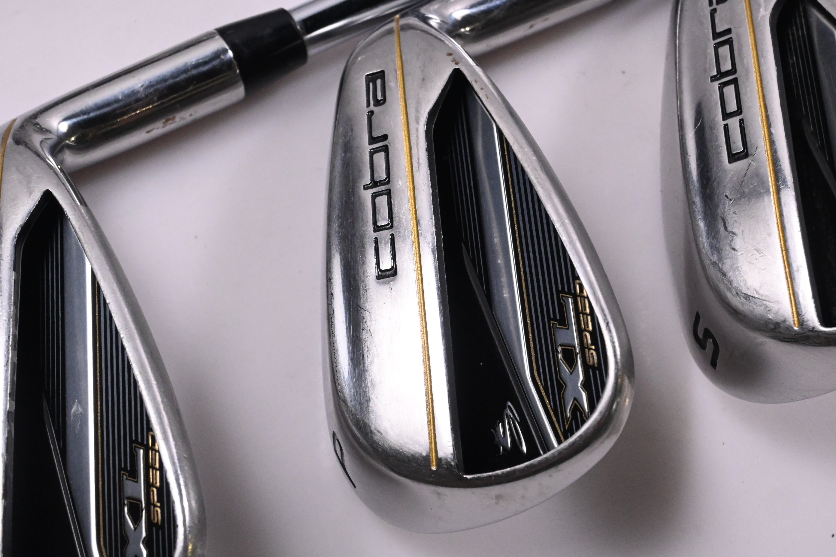 Cobra XL Speed Irons / 6-PW+SW / Regular Flex Cobra Shafts / No #9 Iron